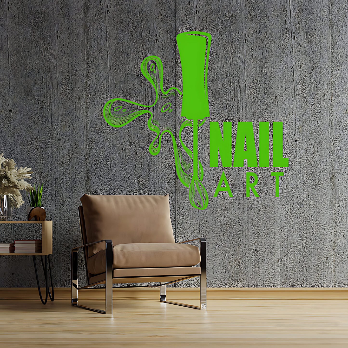 Beauty & Manicure Nail Salon Wall Sticker