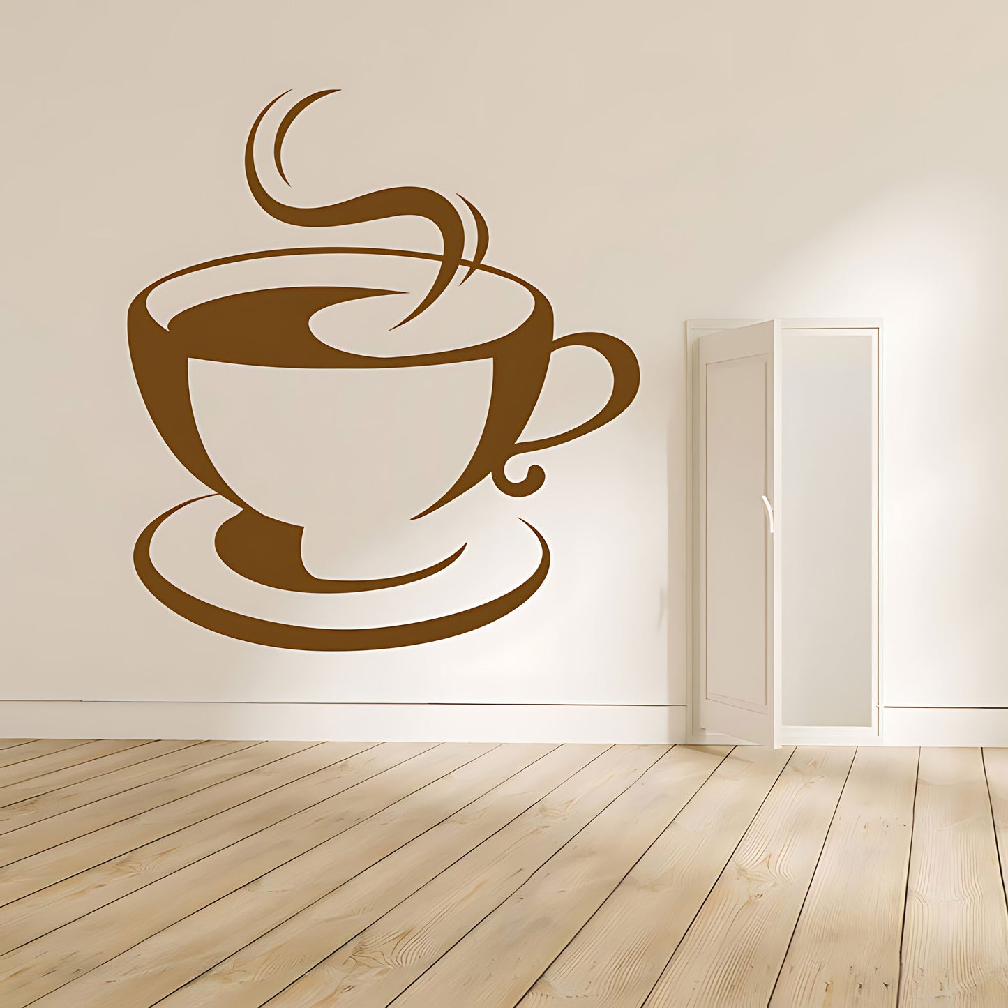 Coffee Cup Wall Sticker