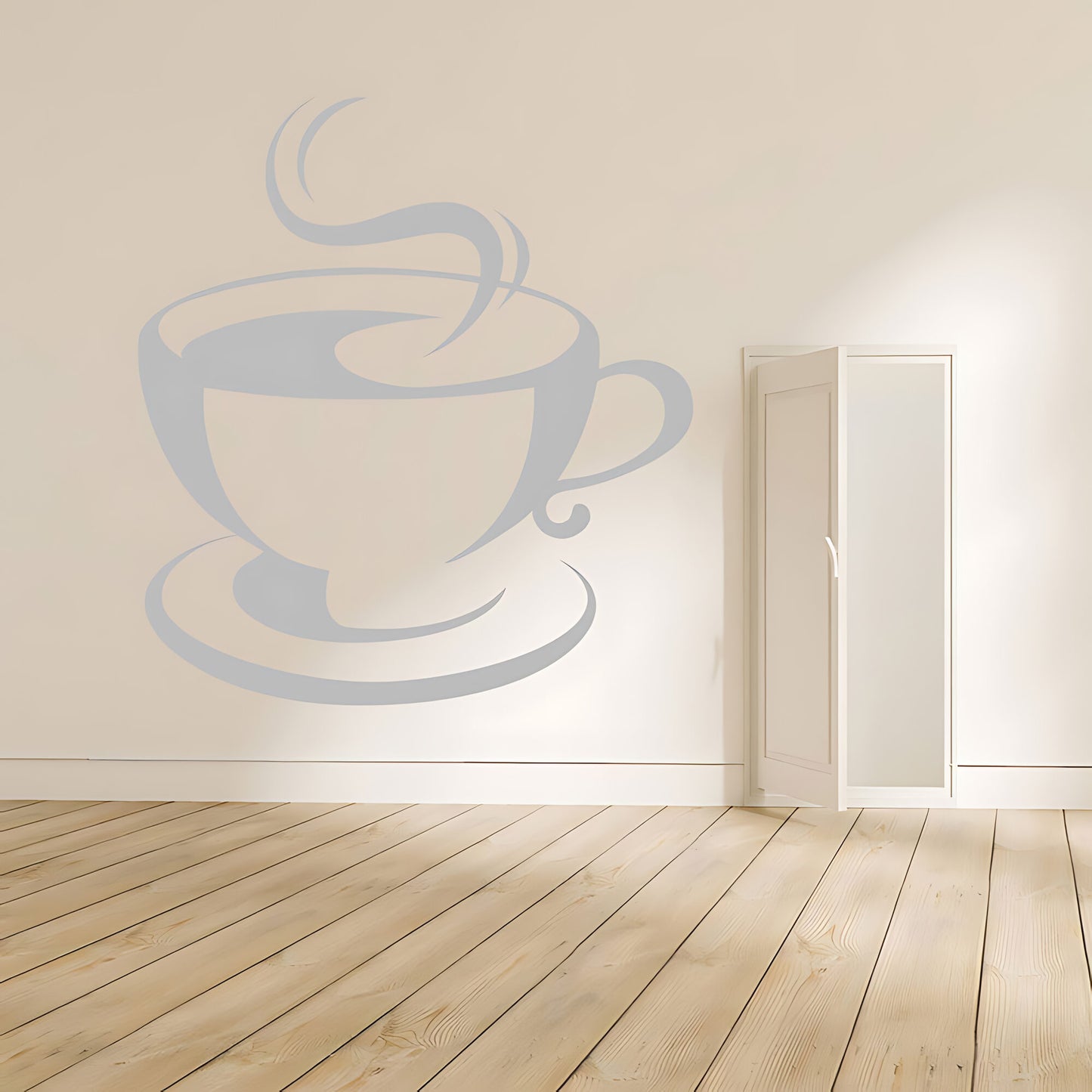 Coffee Cup Wall Sticker