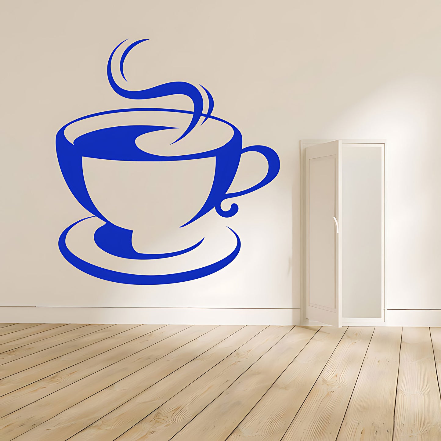 Coffee Cup Wall Sticker