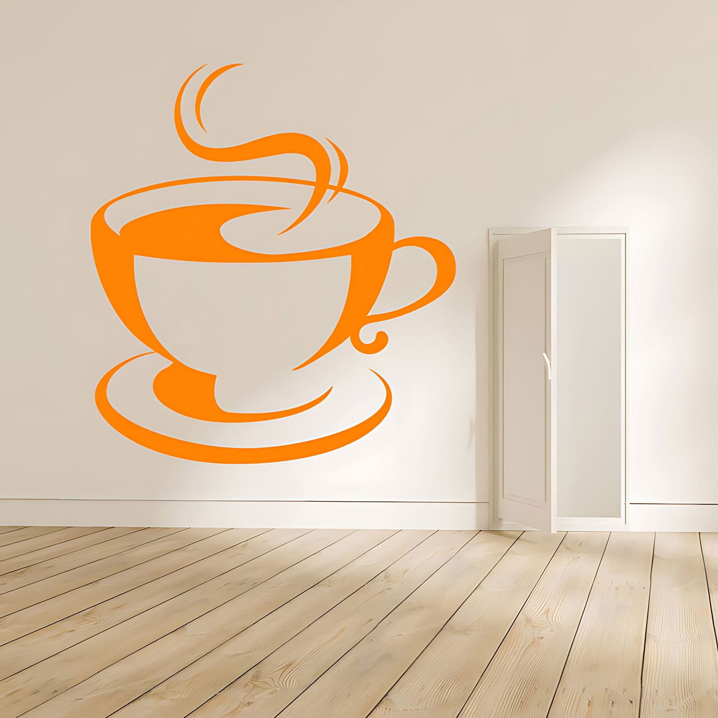 Coffee Cup Wall Sticker