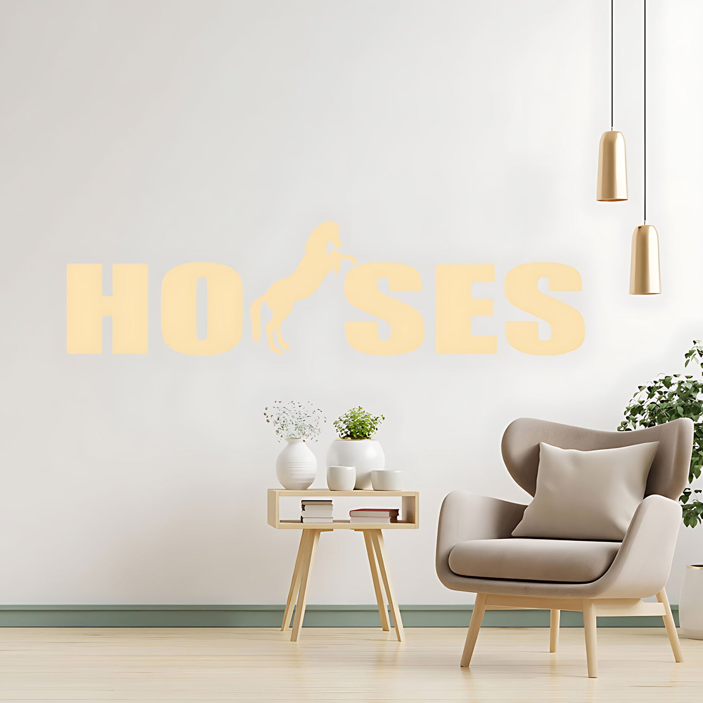 Horses Vehicle Sticker - Equestrian Trailer Graphics
