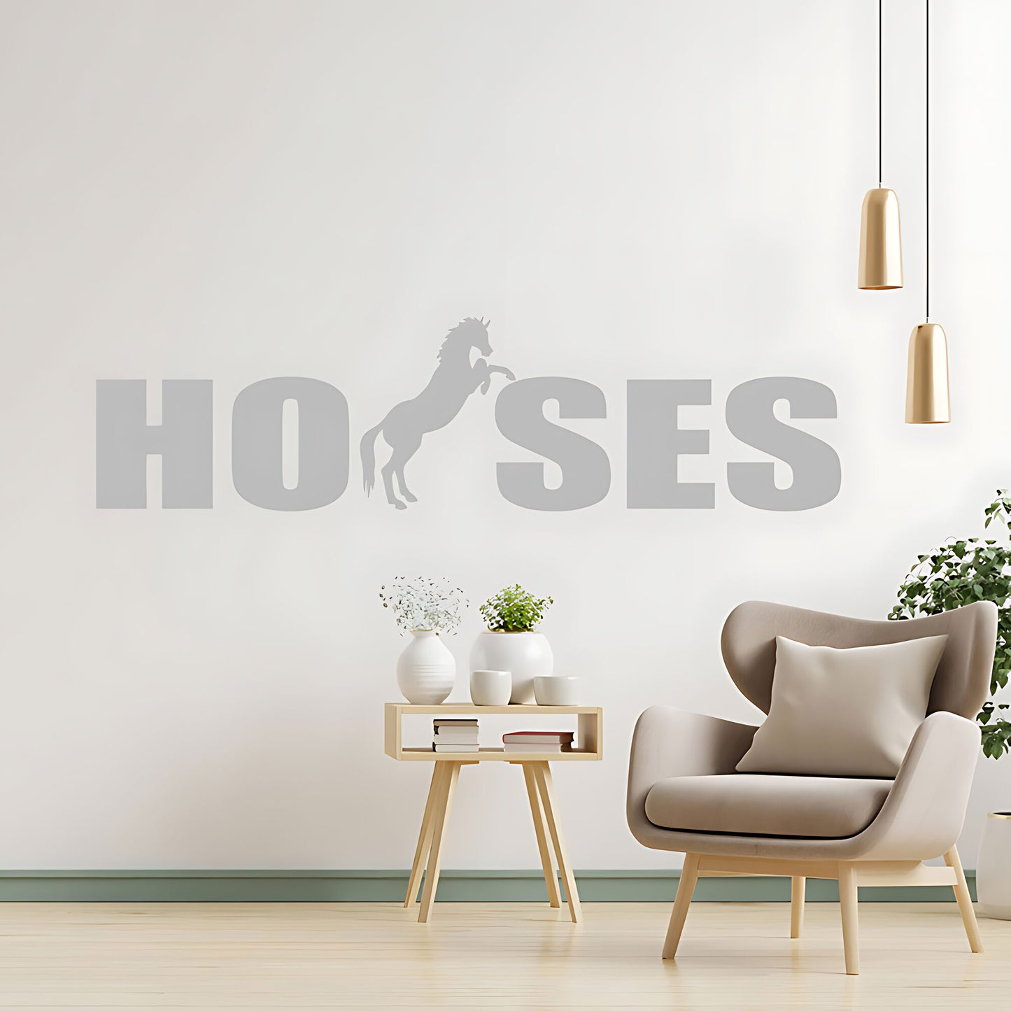 Horses Vehicle Sticker - Equestrian Trailer Graphics