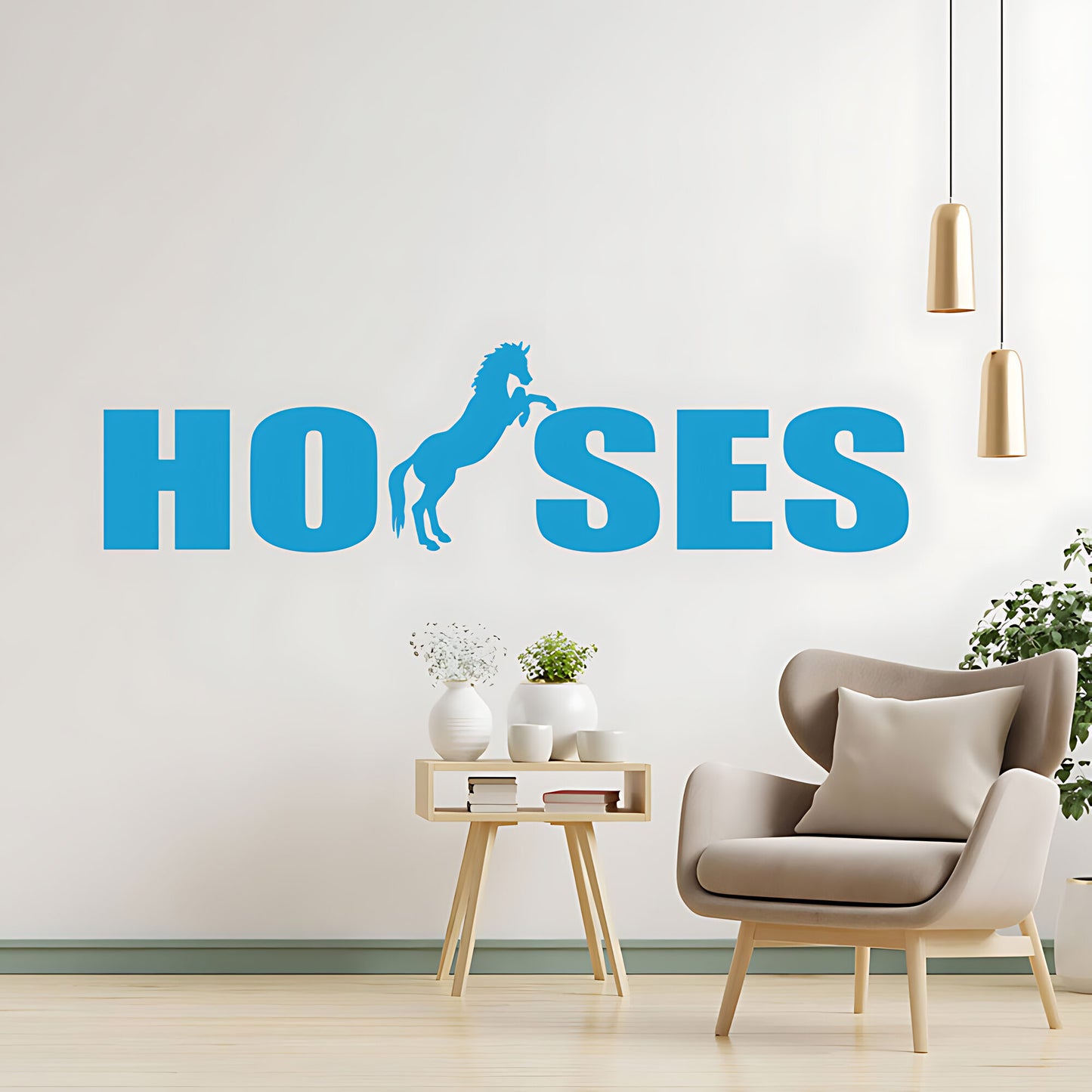 Horses Vehicle Sticker - Equestrian Trailer Graphics