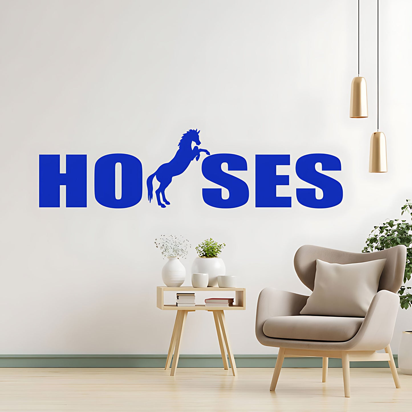 Horses Vehicle Sticker - Equestrian Trailer Graphics