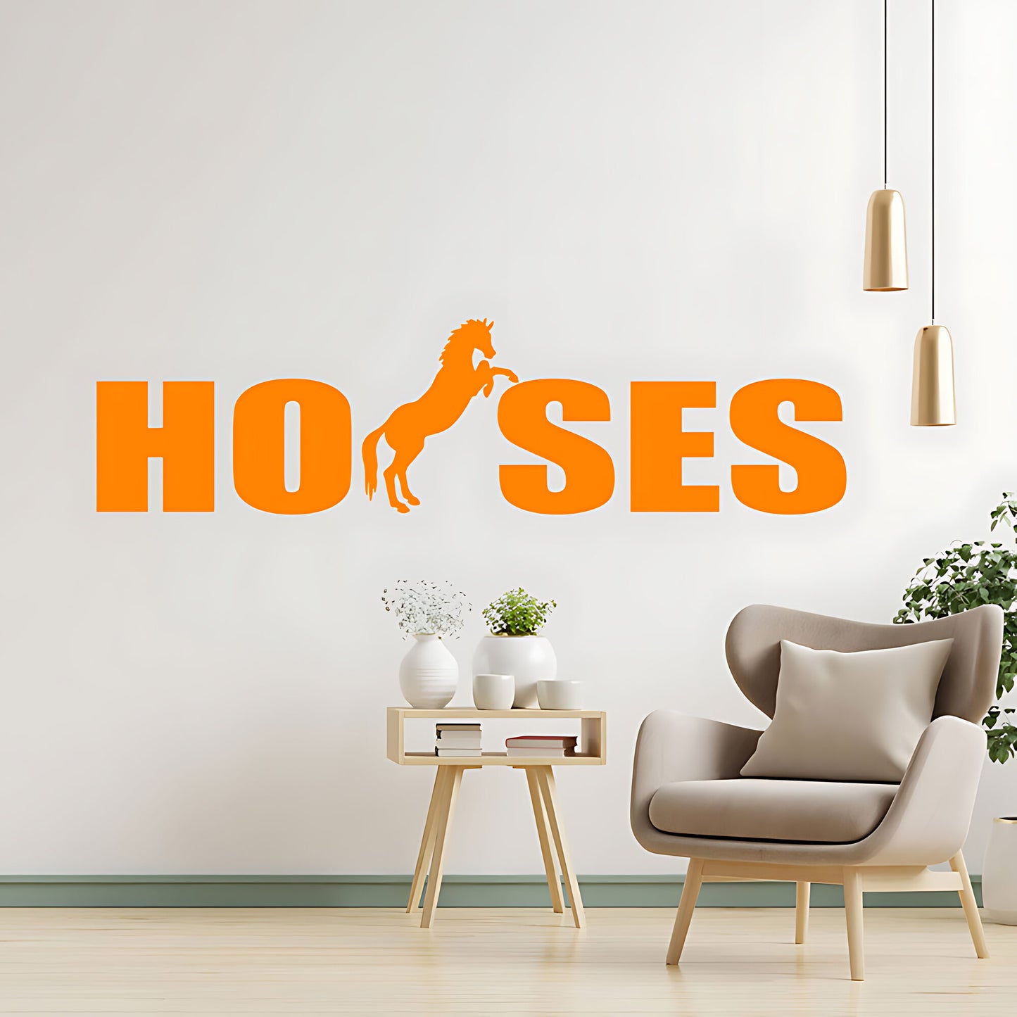 Horses Vehicle Sticker - Equestrian Trailer Graphics