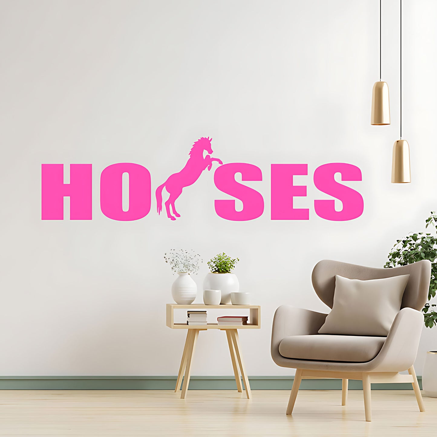 Horses Vehicle Sticker - Equestrian Trailer Graphics