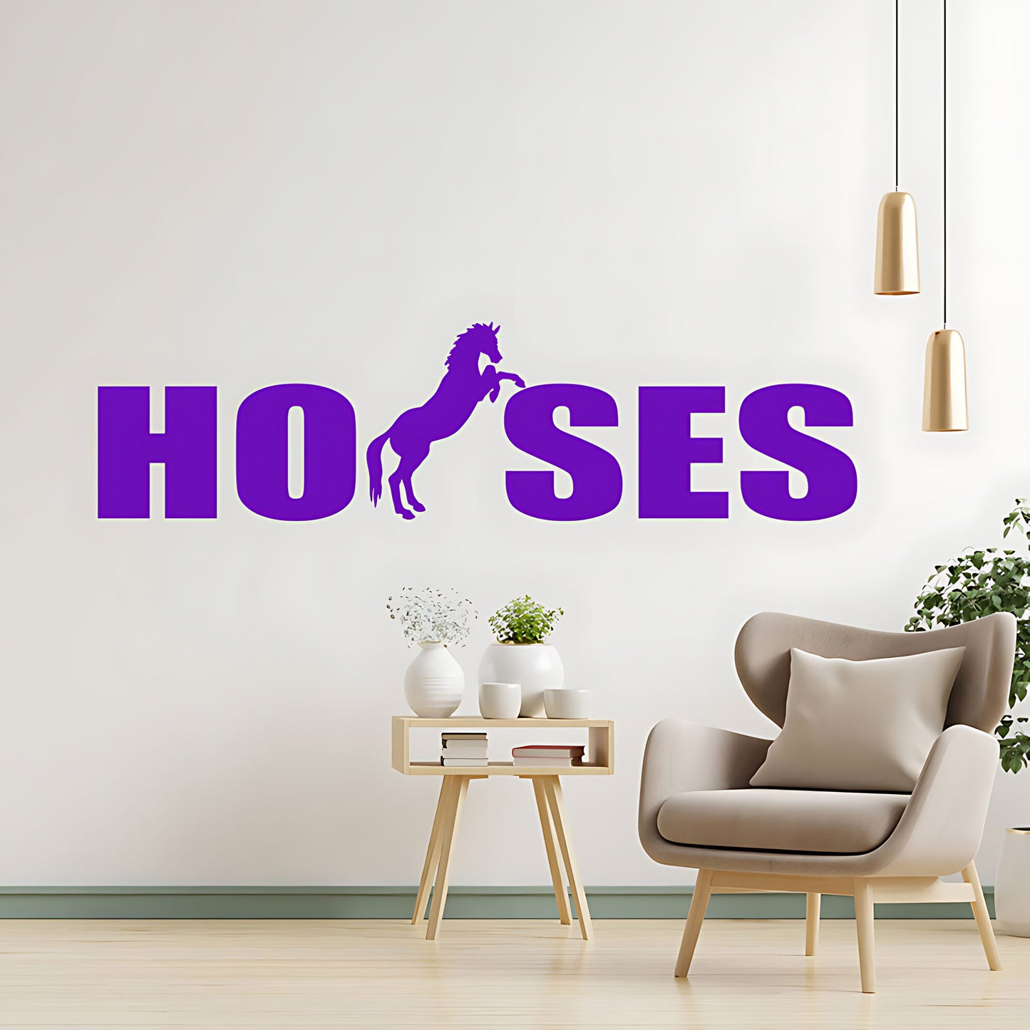 Horses Vehicle Sticker - Equestrian Trailer Graphics