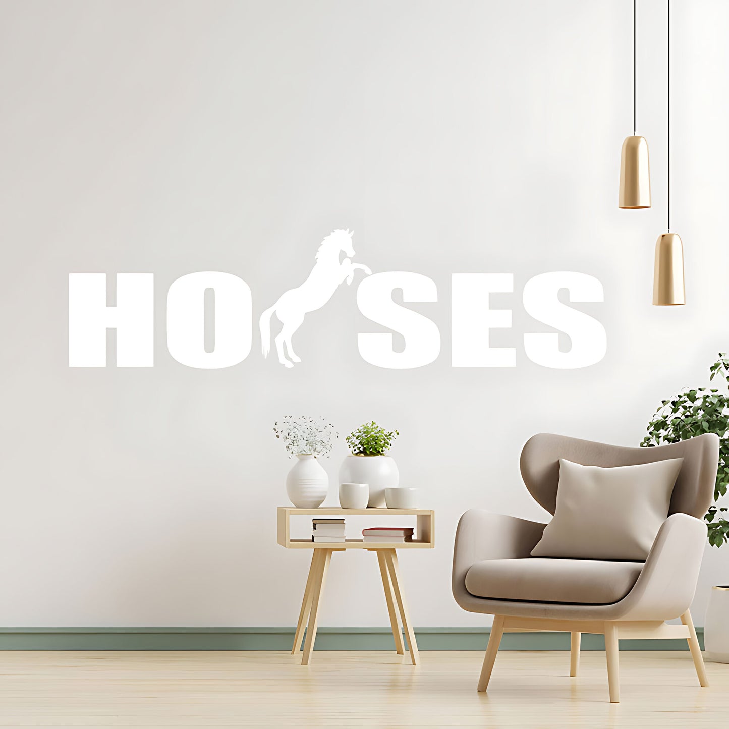 Horses Vehicle Sticker - Equestrian Trailer Graphics