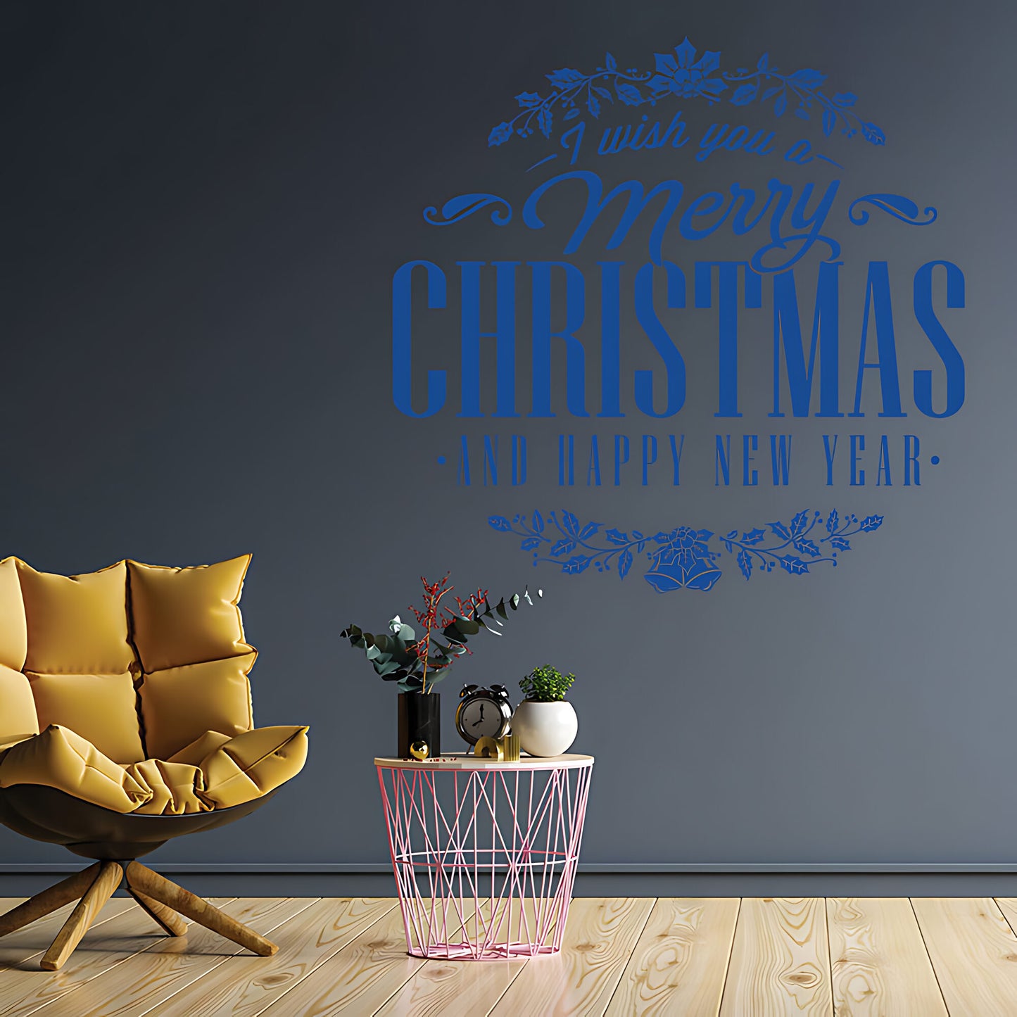 Reindeer Wall Sticker - Christmas Vinyl Decal