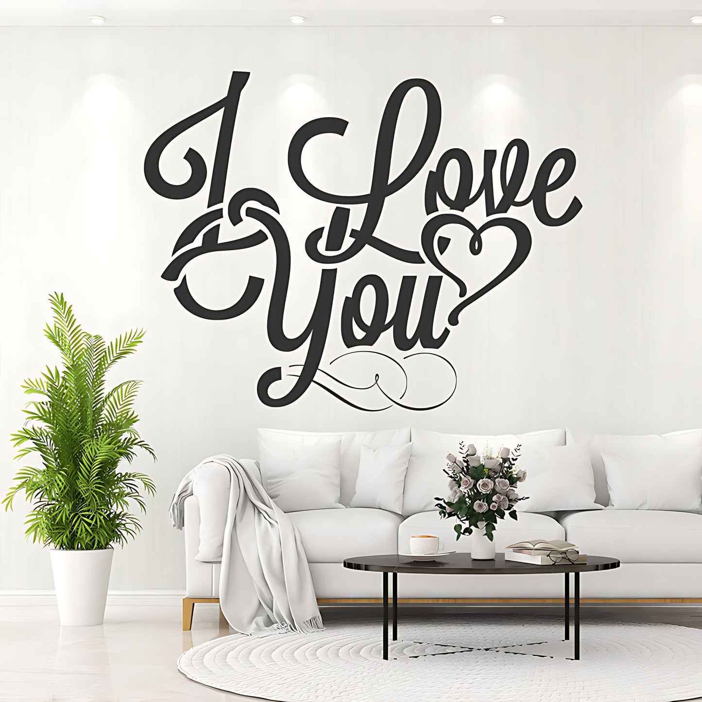 Heart Love Stickers for Valentine's Day - Shop Window Decor Decals