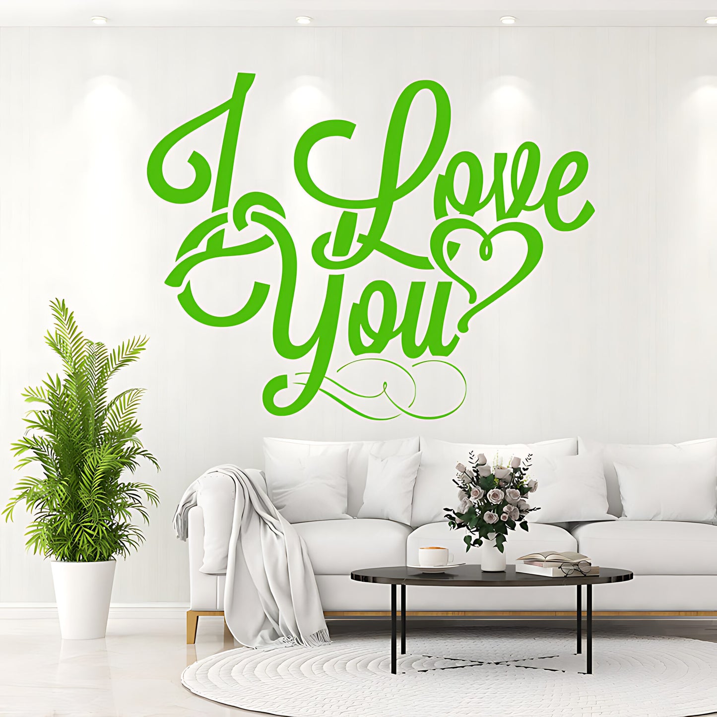 Heart Love Stickers for Valentine's Day - Shop Window Decor Decals