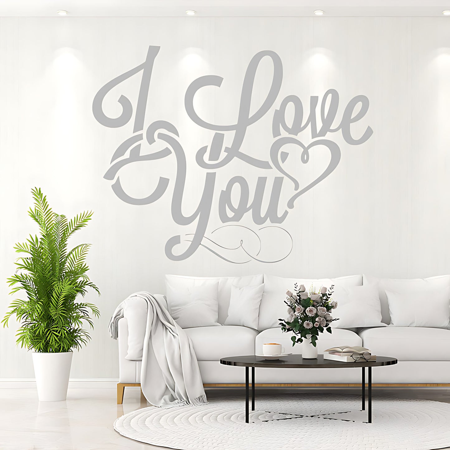 Heart Love Stickers for Valentine's Day - Shop Window Decor Decals