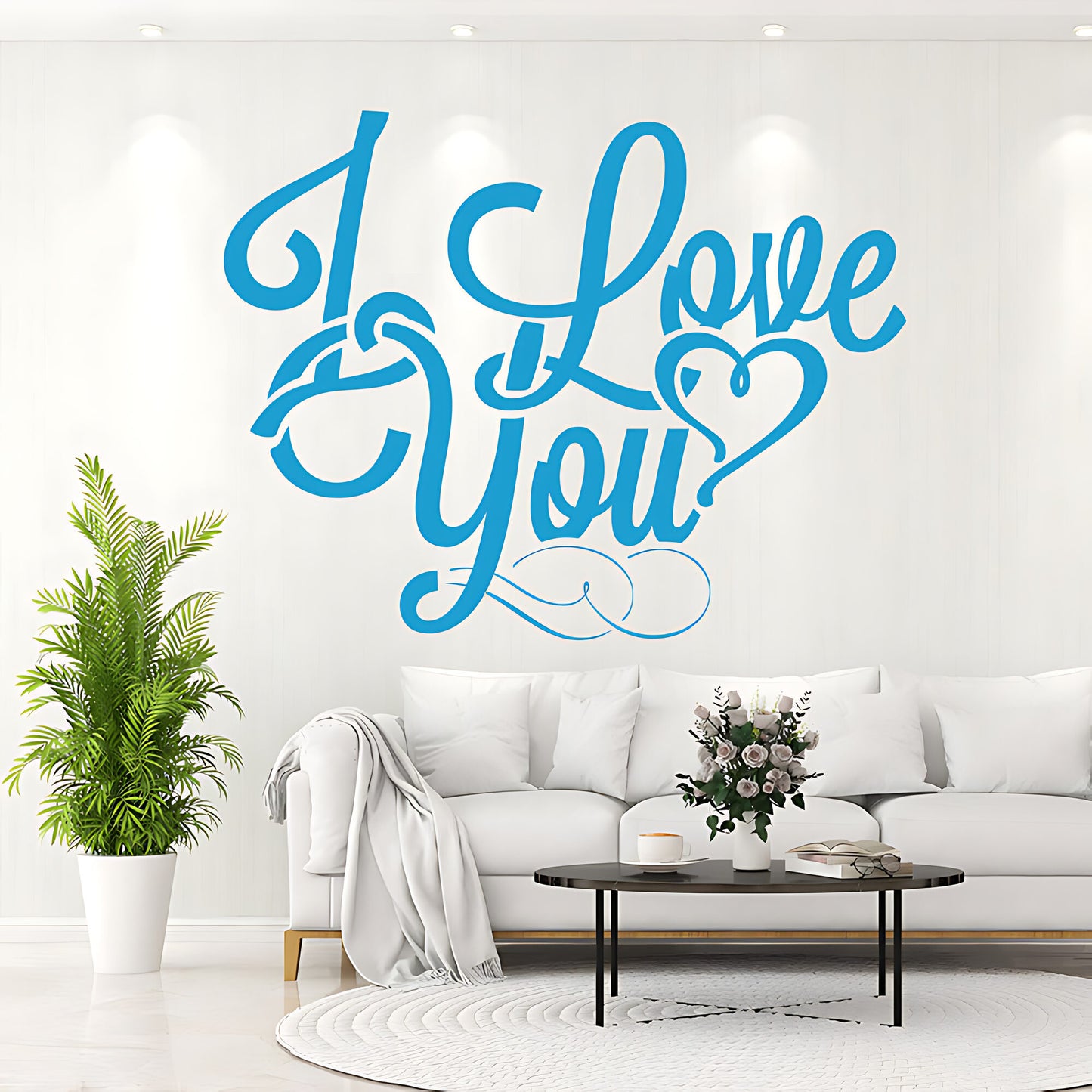 Heart Love Stickers for Valentine's Day - Shop Window Decor Decals
