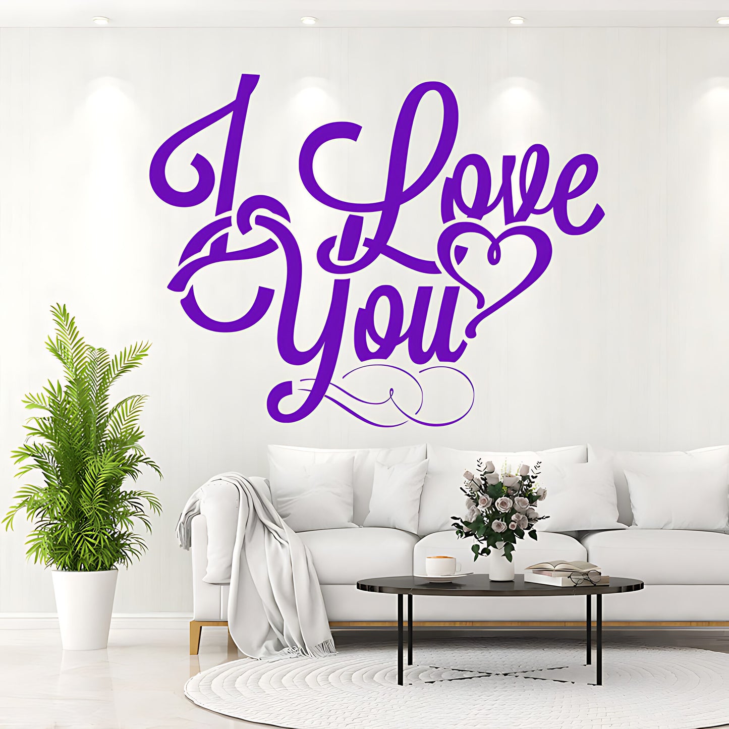 Heart Love Stickers for Valentine's Day - Shop Window Decor Decals