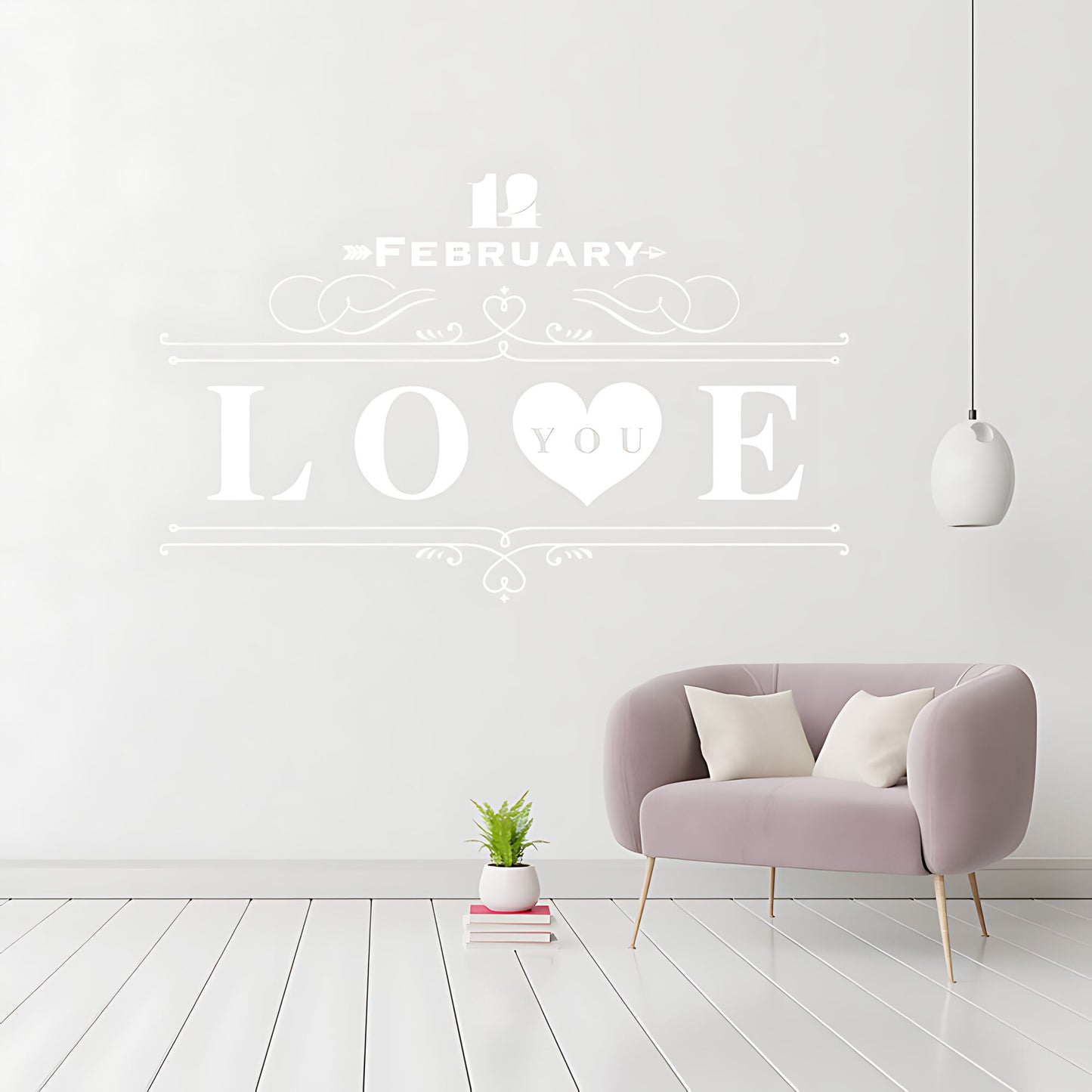 Love Heart Valentine's Day Window Sticker – Shop Window Vinyl Decal