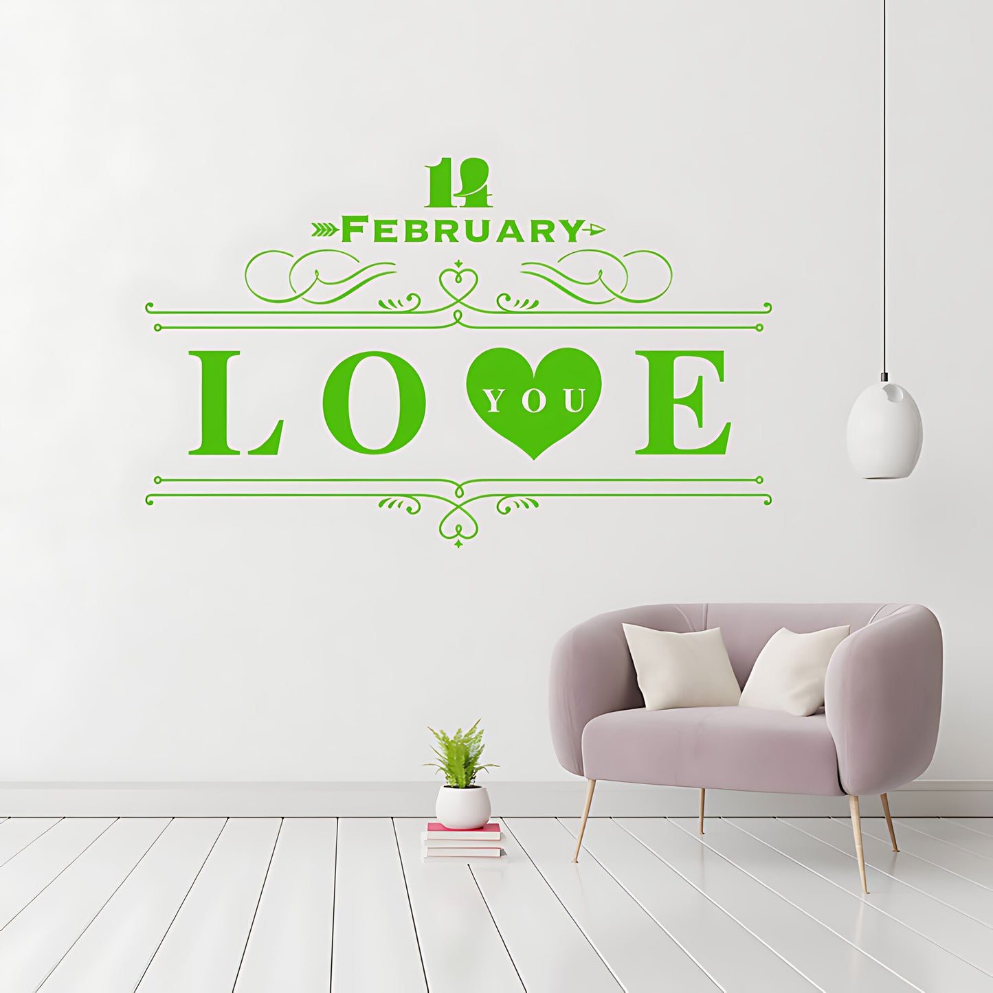 Love Heart Valentine's Day Window Sticker – Shop Window Vinyl Decal