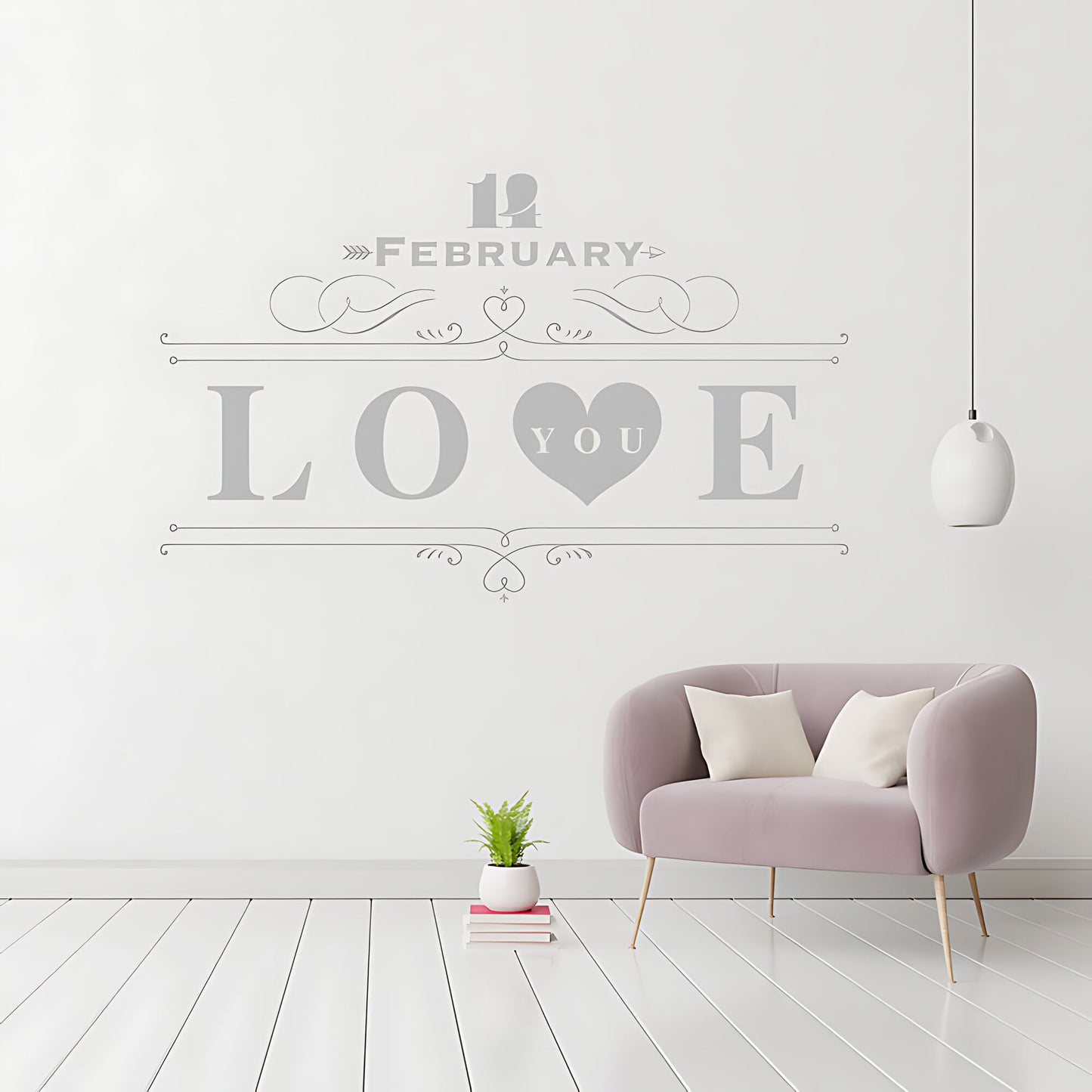 Love Heart Valentine's Day Window Sticker – Shop Window Vinyl Decal