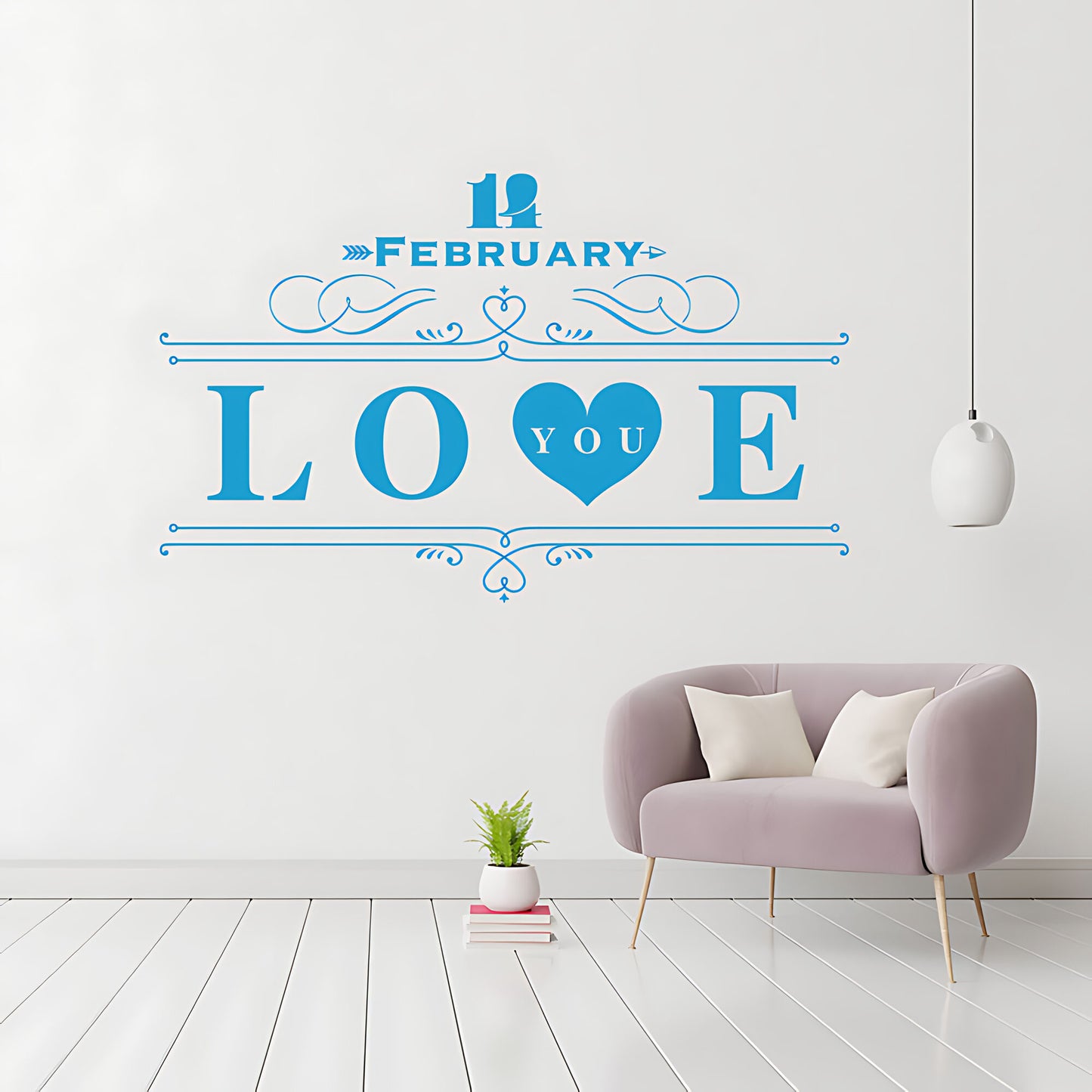 Love Heart Valentine's Day Window Sticker – Shop Window Vinyl Decal