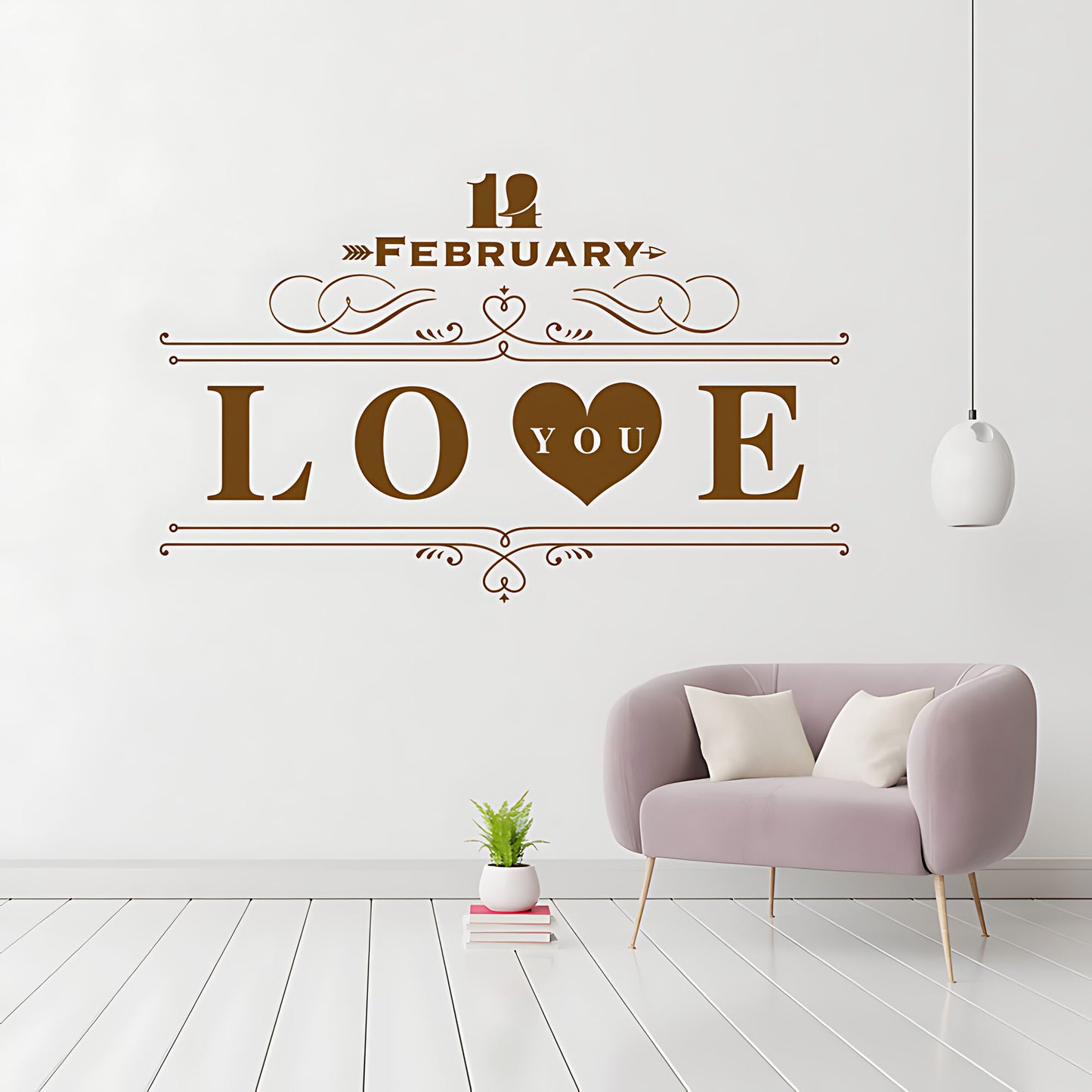 Love Heart Valentine's Day Window Sticker – Shop Window Vinyl Decal