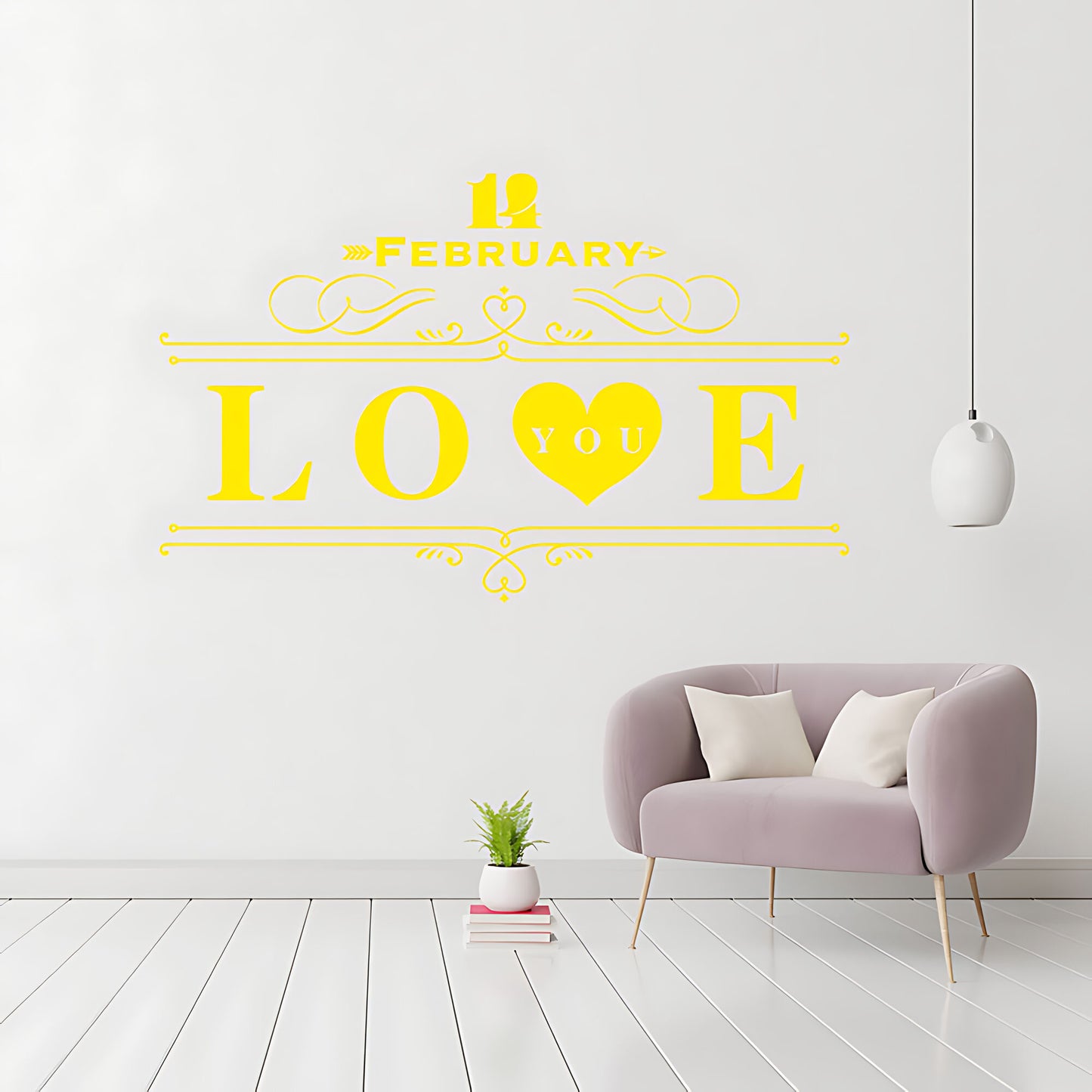 Love Heart Valentine's Day Window Sticker – Shop Window Vinyl Decal