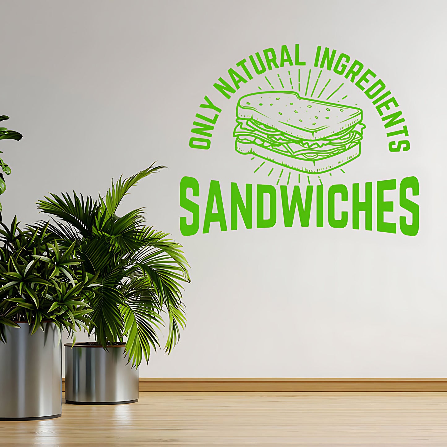 Sandwiches Wall Sticker – Cafe & Takeaway Vinyl Decal