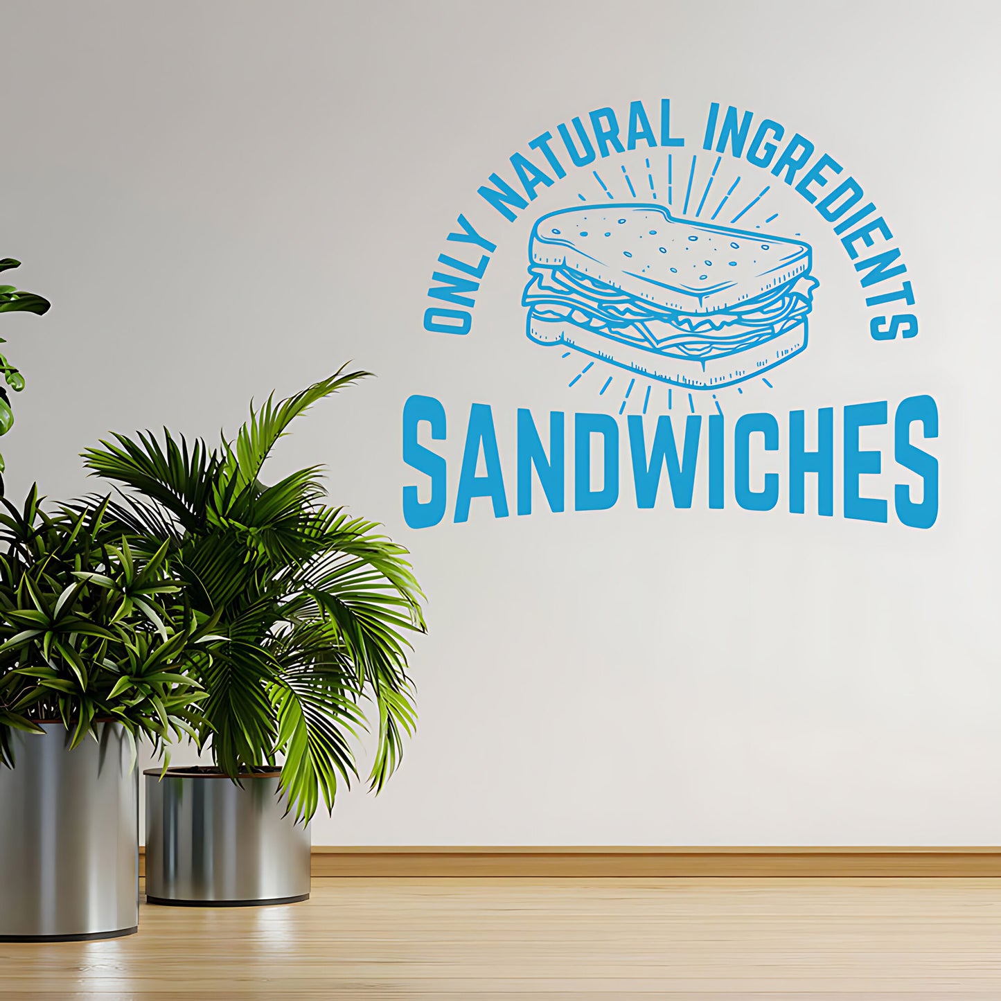 Sandwiches Wall Sticker – Cafe & Takeaway Vinyl Decal