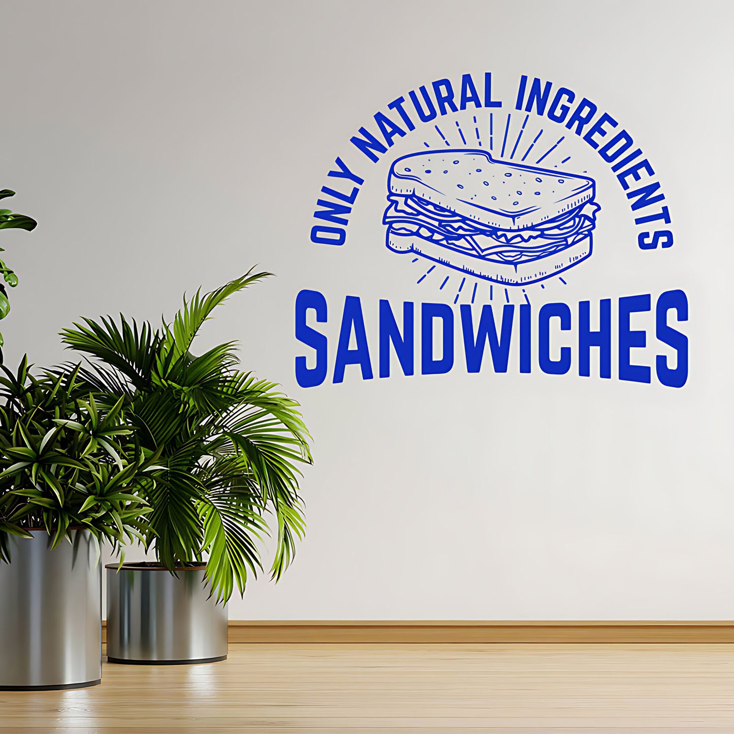 Sandwiches Wall Sticker – Cafe & Takeaway Vinyl Decal