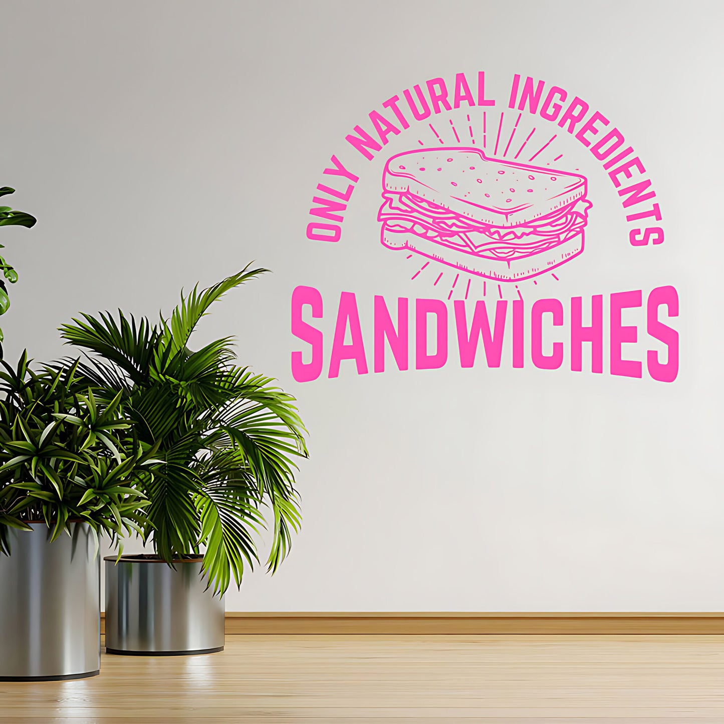 Sandwiches Wall Sticker – Cafe & Takeaway Vinyl Decal