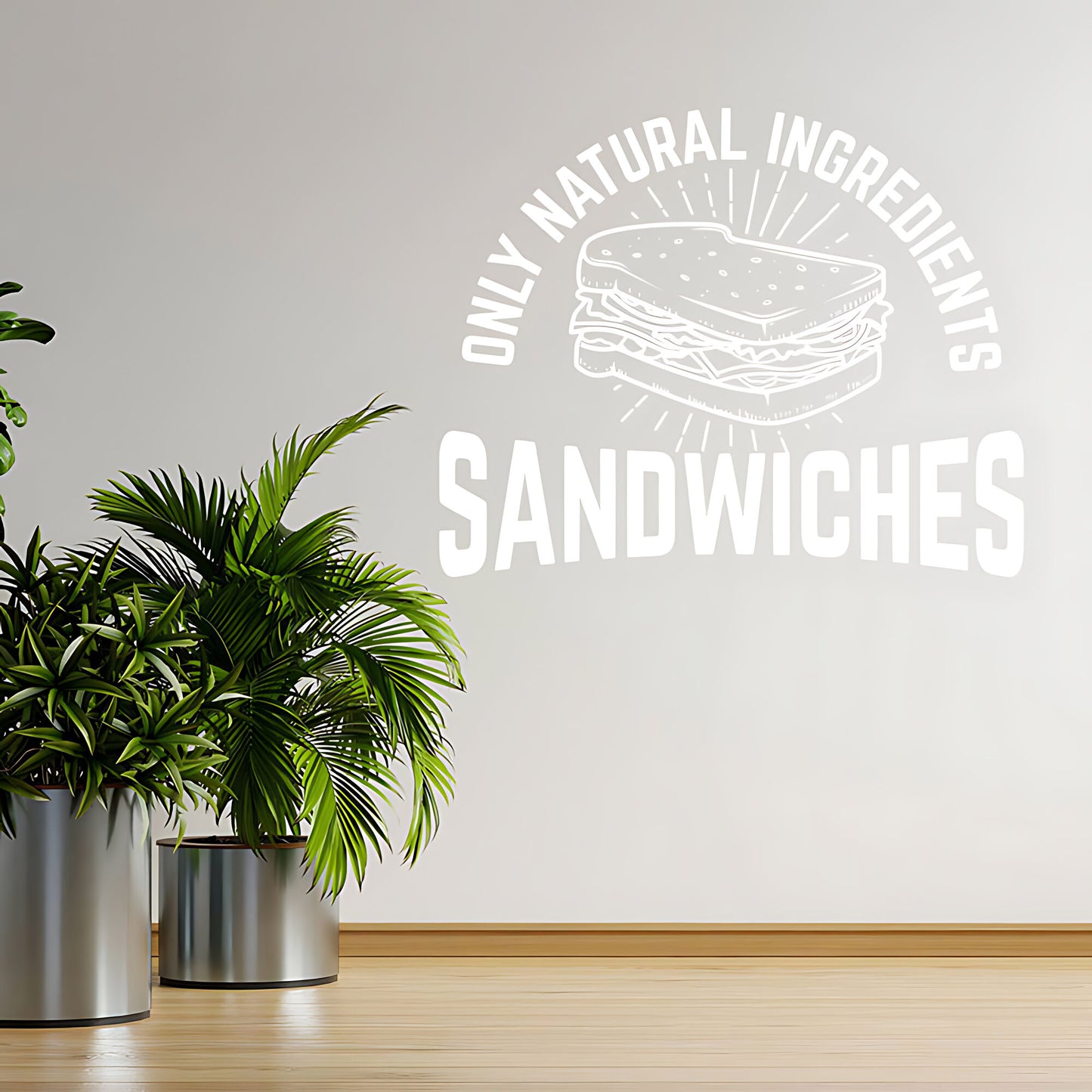 Sandwiches Wall Sticker – Cafe & Takeaway Vinyl Decal