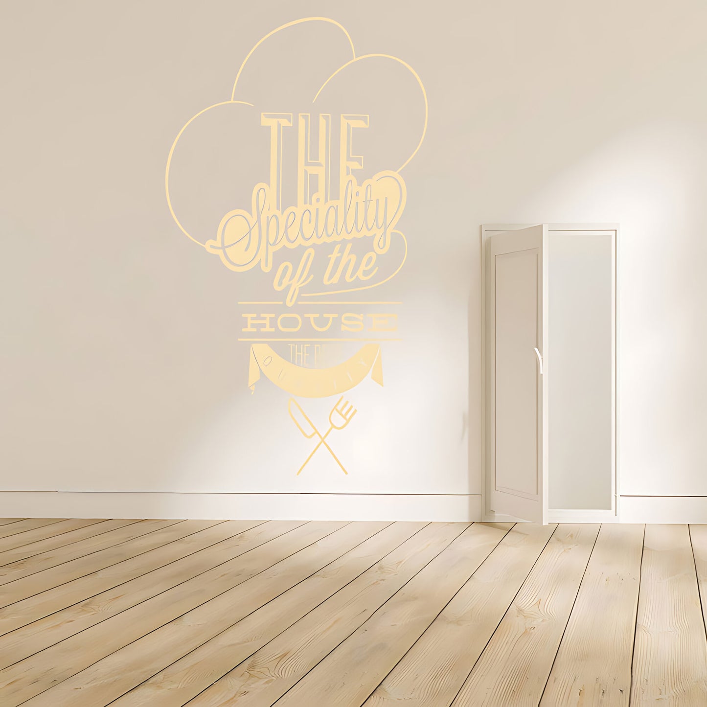 House Specials Wall Sticker - Cafe Restaurant Decal