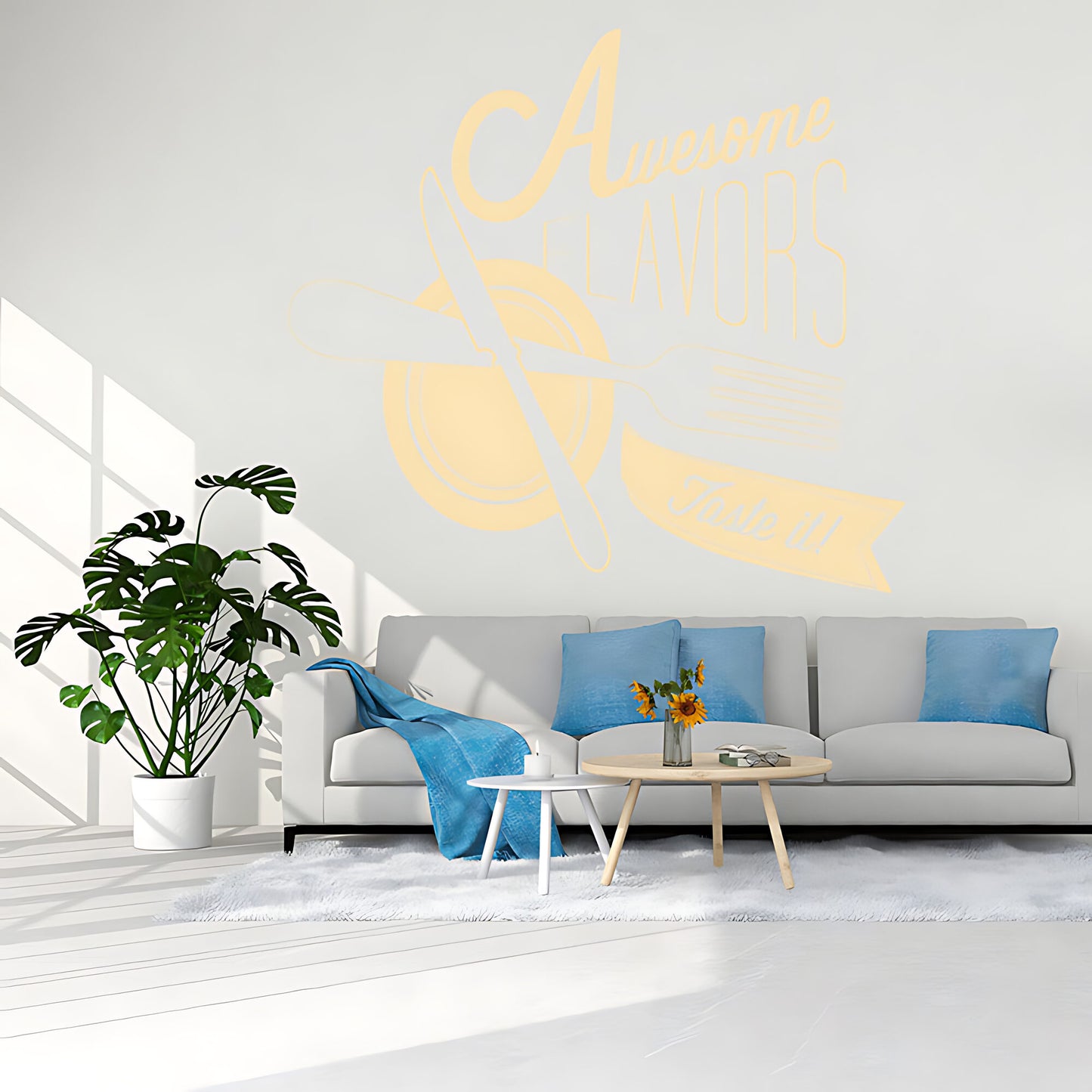 Restaurant Wall Sticker – Cafe & Dining Room Vinyl Decal