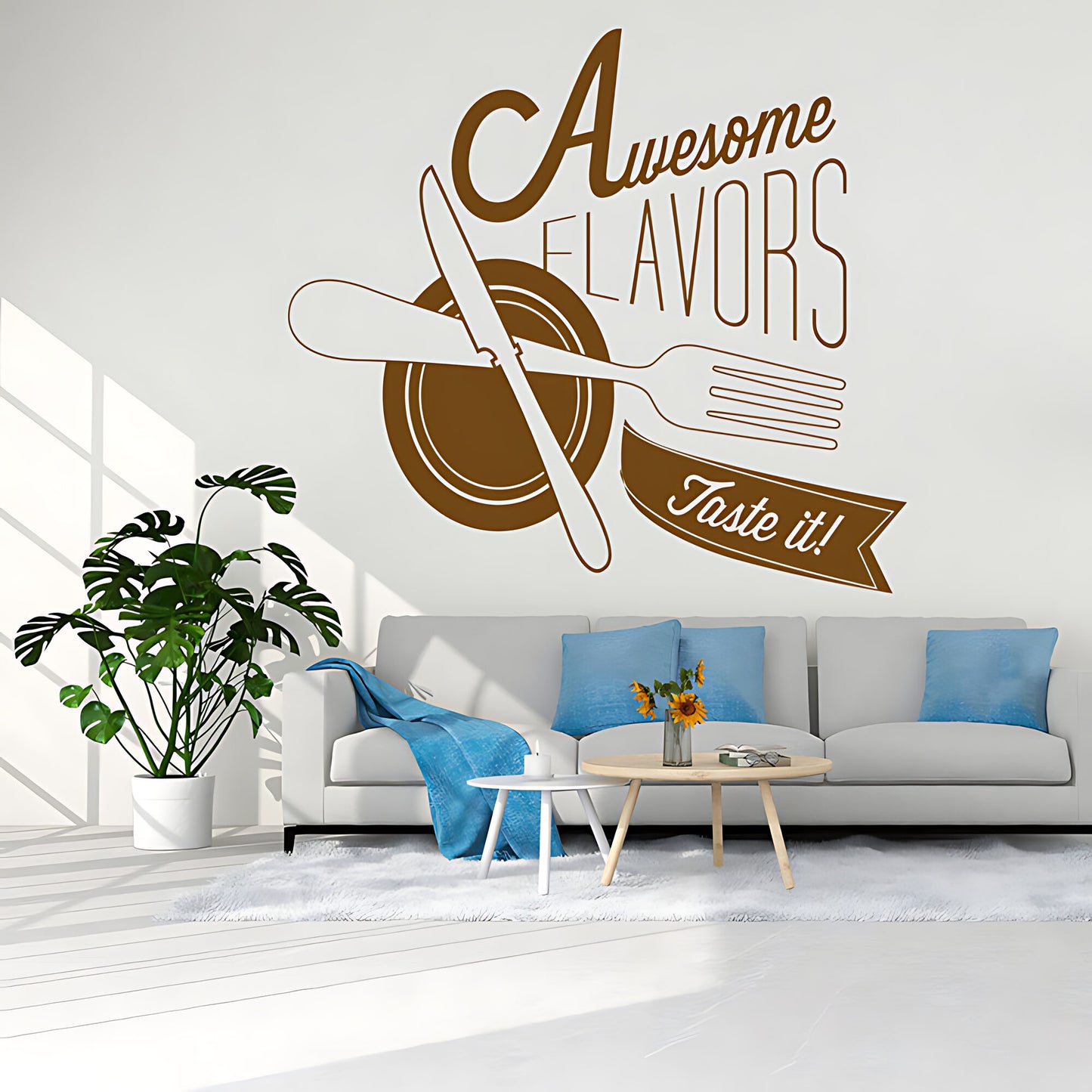Restaurant Wall Sticker – Cafe & Dining Room Vinyl Decal