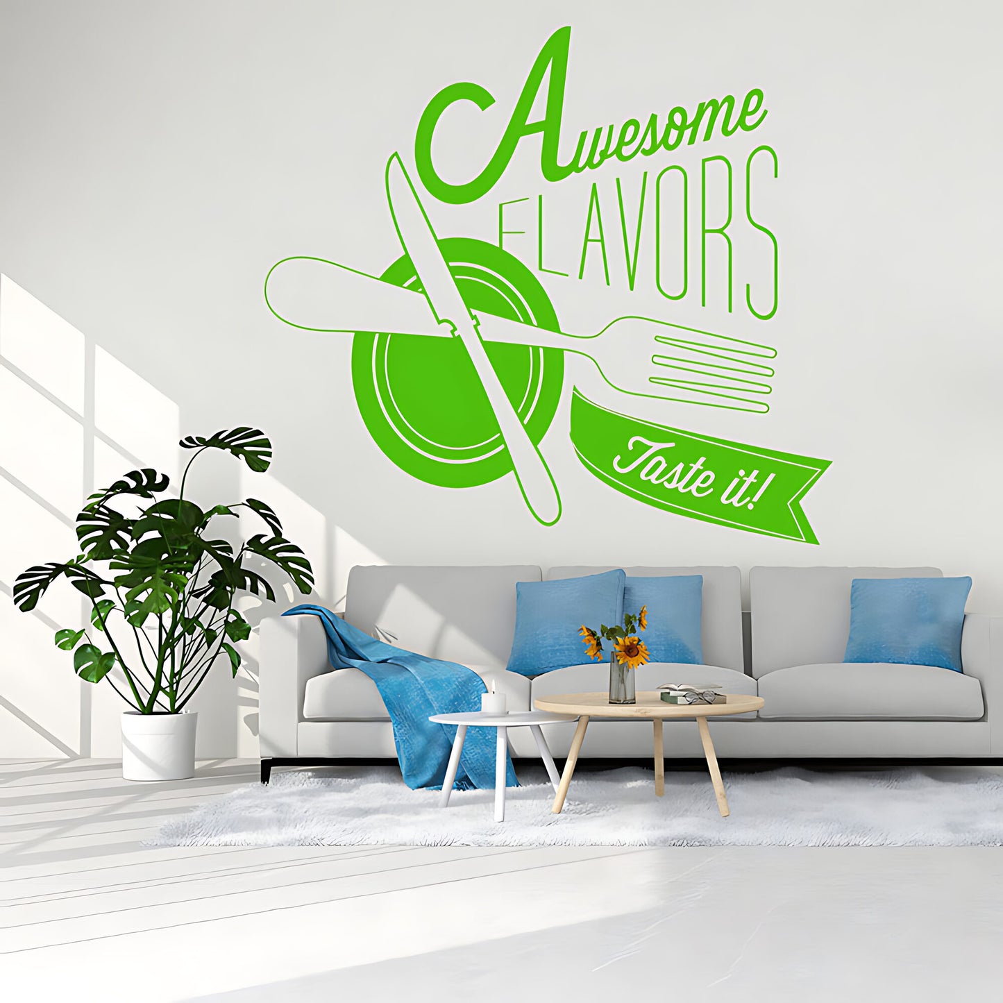 Restaurant Wall Sticker – Cafe & Dining Room Vinyl Decal