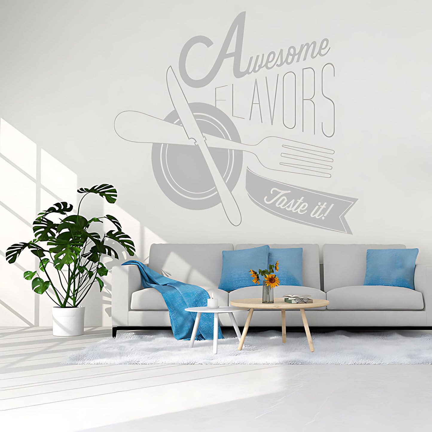 Restaurant Wall Sticker – Cafe & Dining Room Vinyl Decal