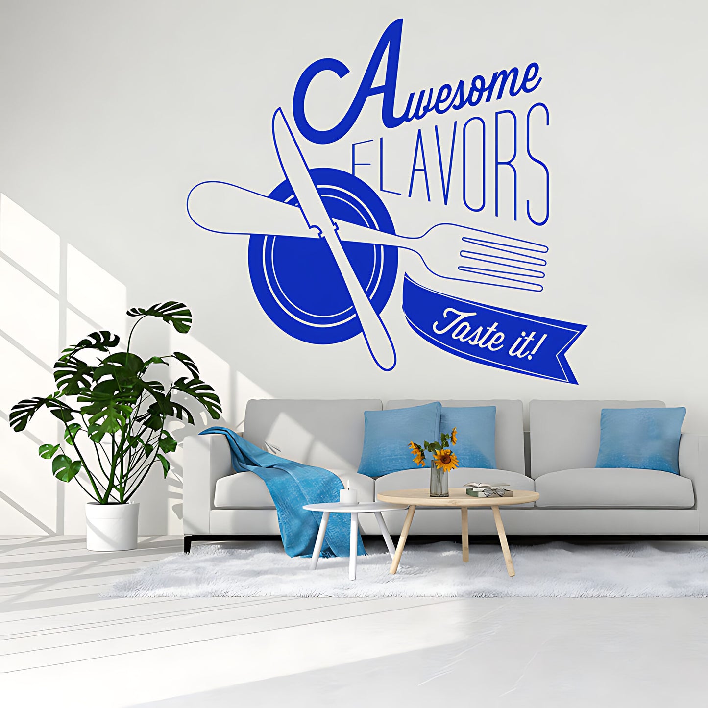 Restaurant Wall Sticker – Cafe & Dining Room Vinyl Decal