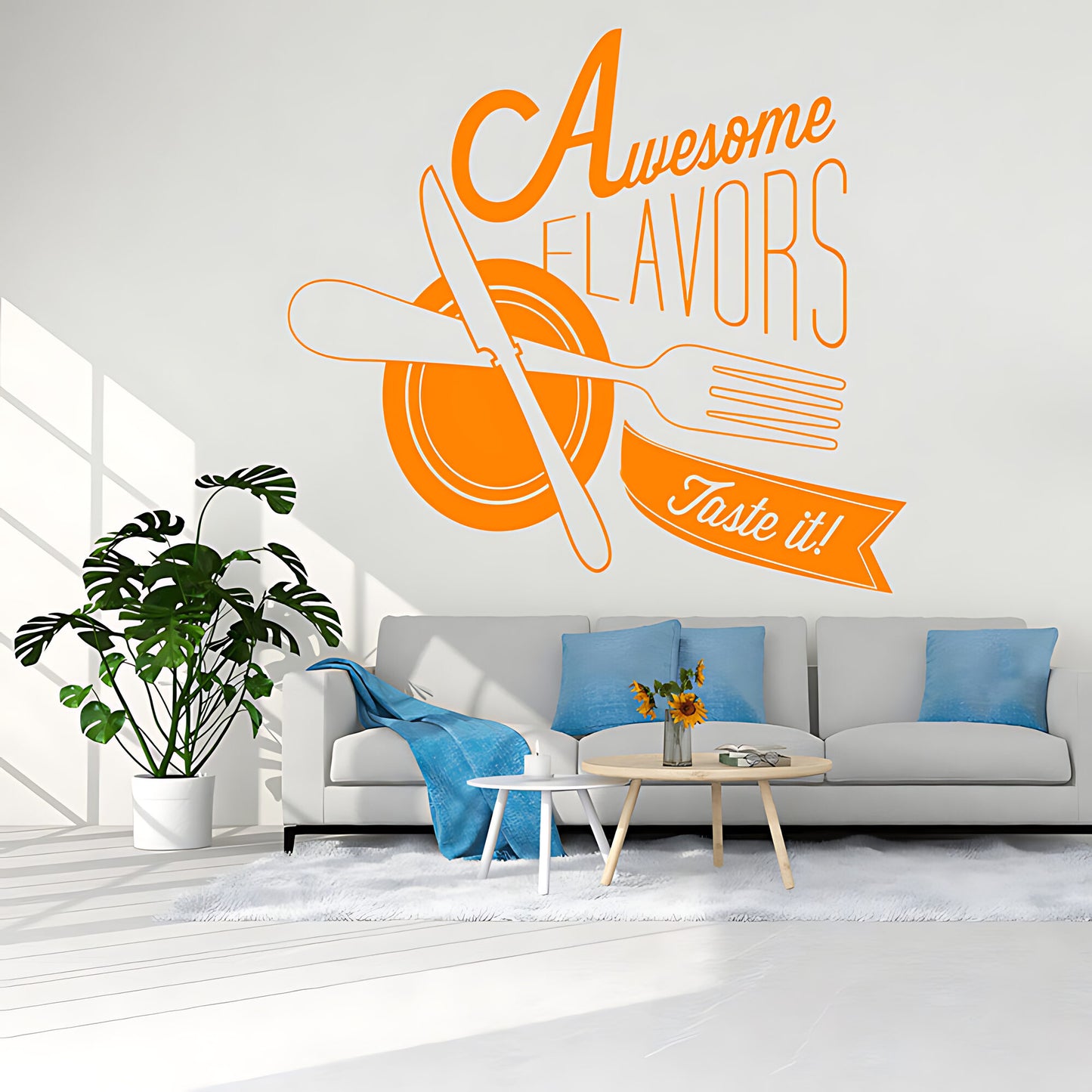 Restaurant Wall Sticker – Cafe & Dining Room Vinyl Decal