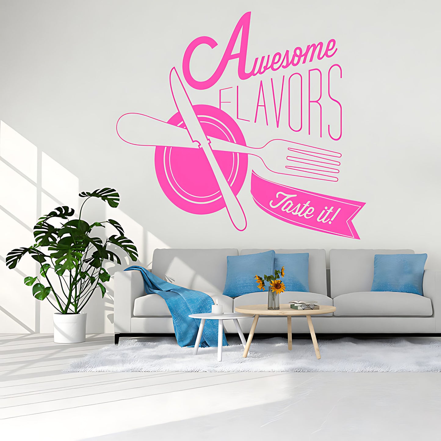 Restaurant Wall Sticker – Cafe & Dining Room Vinyl Decal