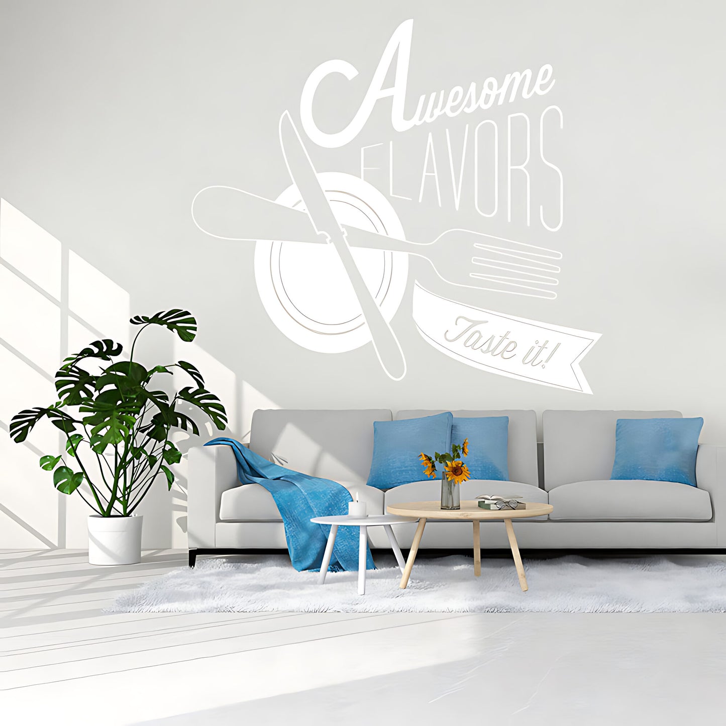 Restaurant Wall Sticker – Cafe & Dining Room Vinyl Decal