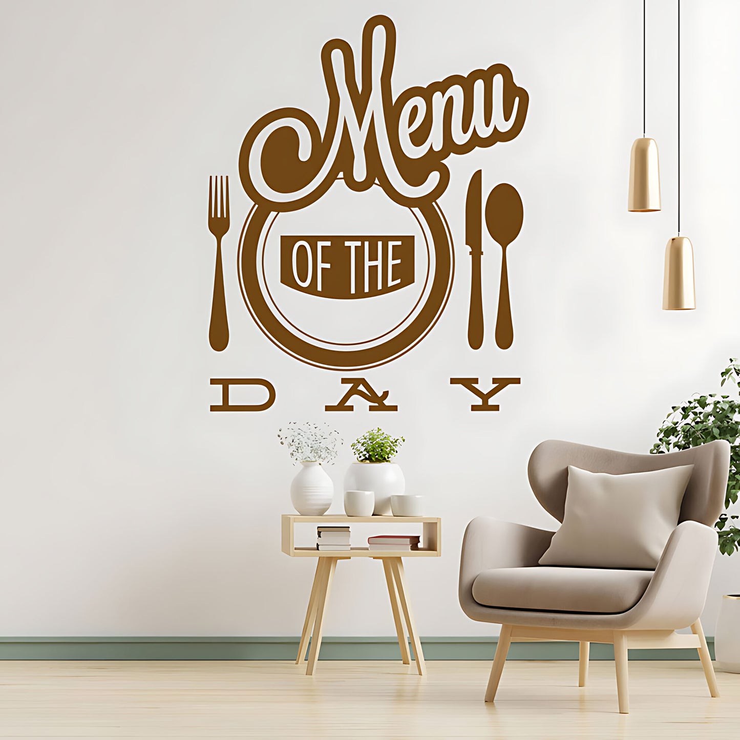 Menu of the Day Wall Sticker – Cafe & Restaurant Vinyl Decal