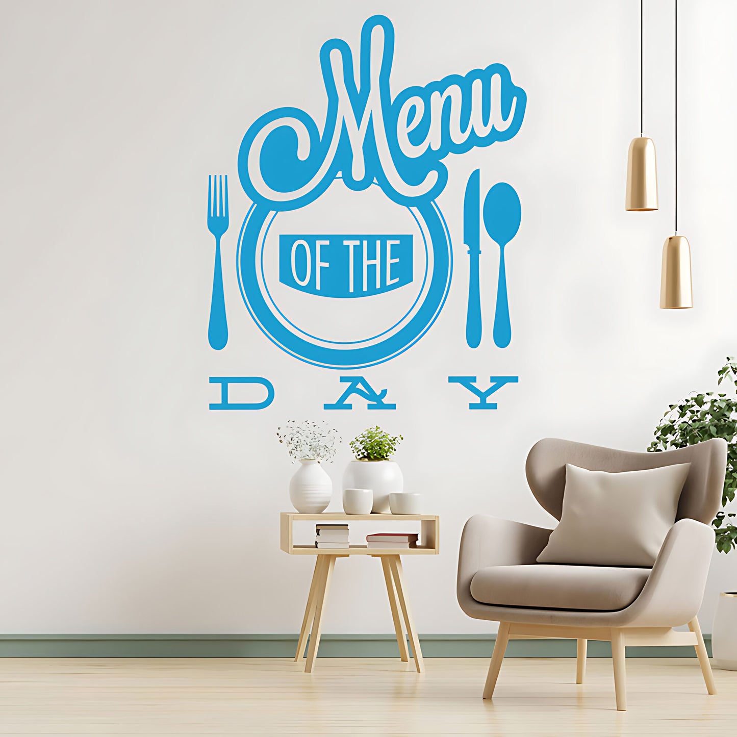 Menu of the Day Wall Sticker – Cafe & Restaurant Vinyl Decal