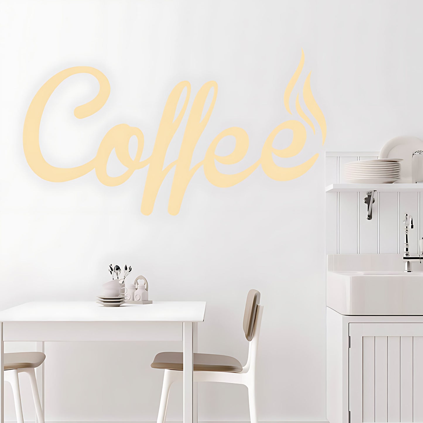 Cafe Wall Art Sticker