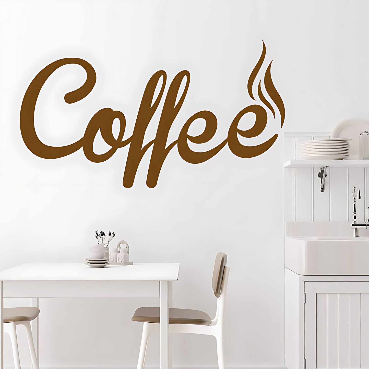 Cafe Wall Art Sticker