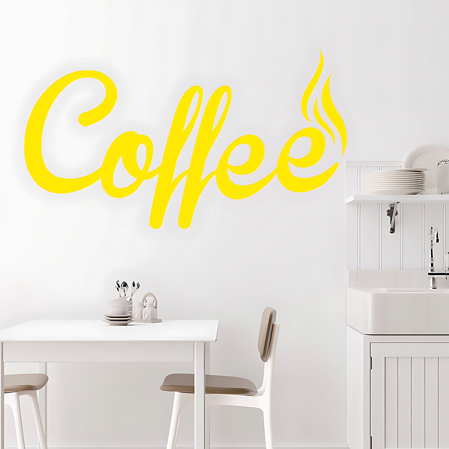 Cafe Wall Art Sticker