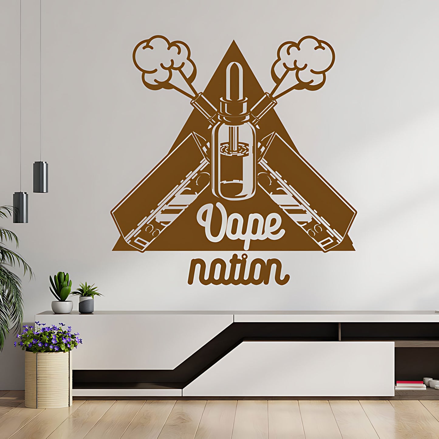 Classic Vaping Quote Wall Sticker for Vape Shops
