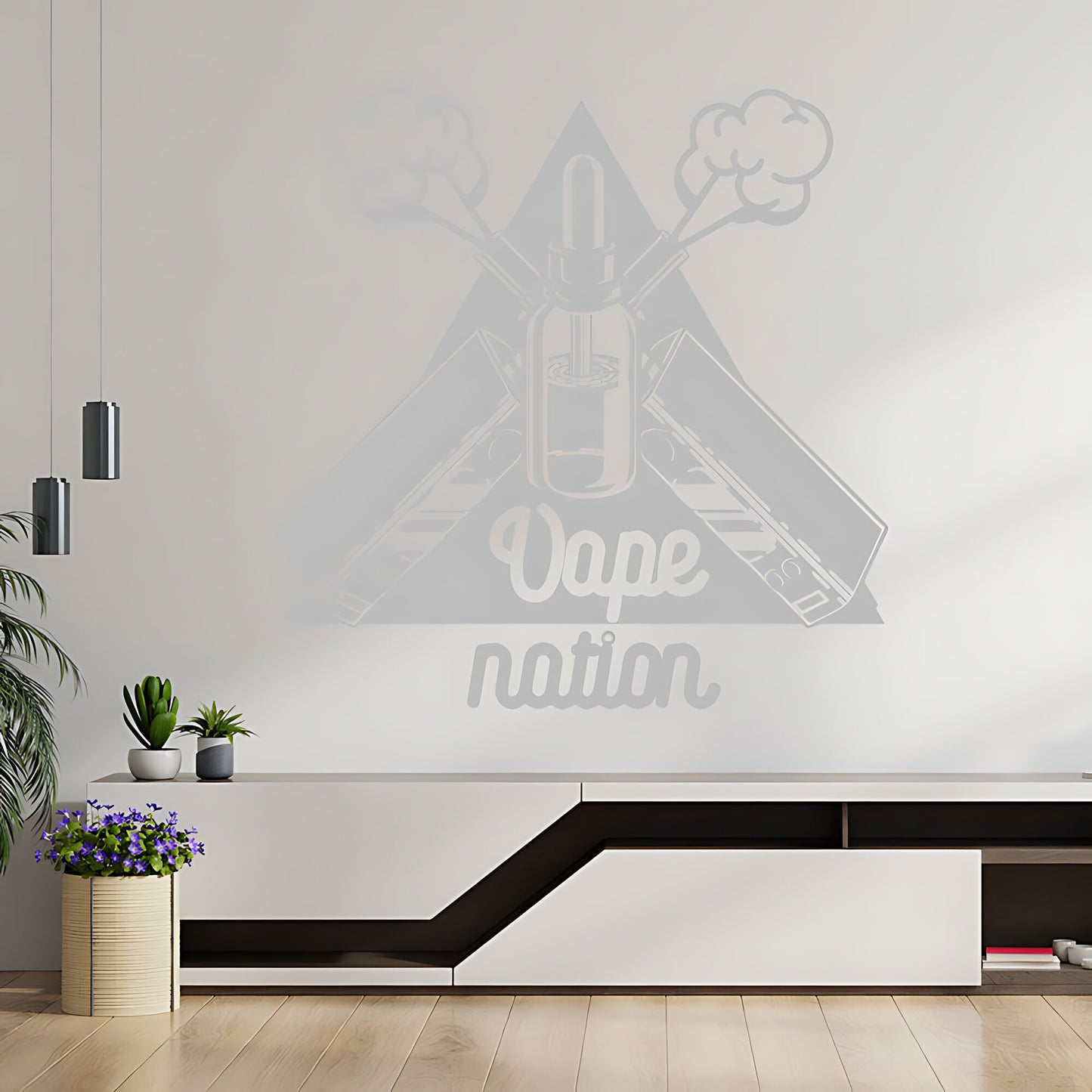 Classic Vaping Quote Wall Sticker for Vape Shops