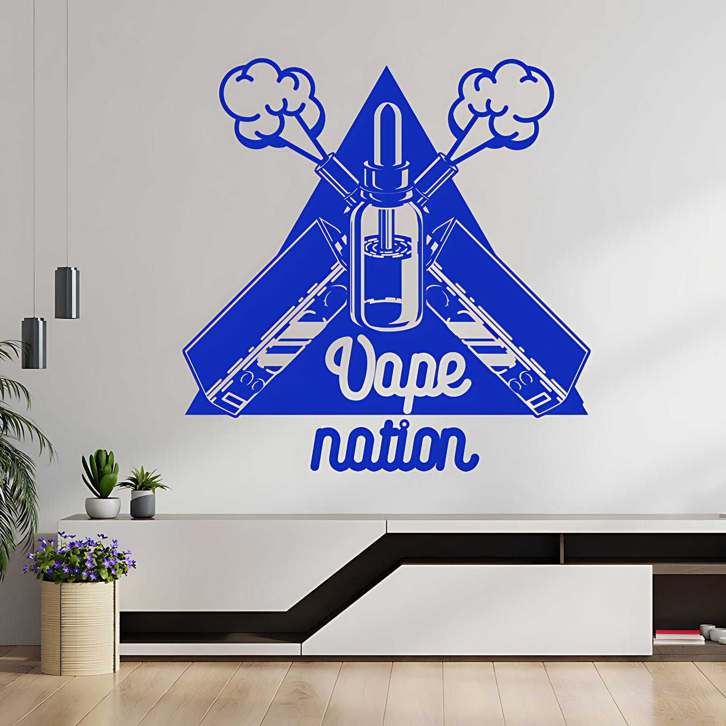 Classic Vaping Quote Wall Sticker for Vape Shops