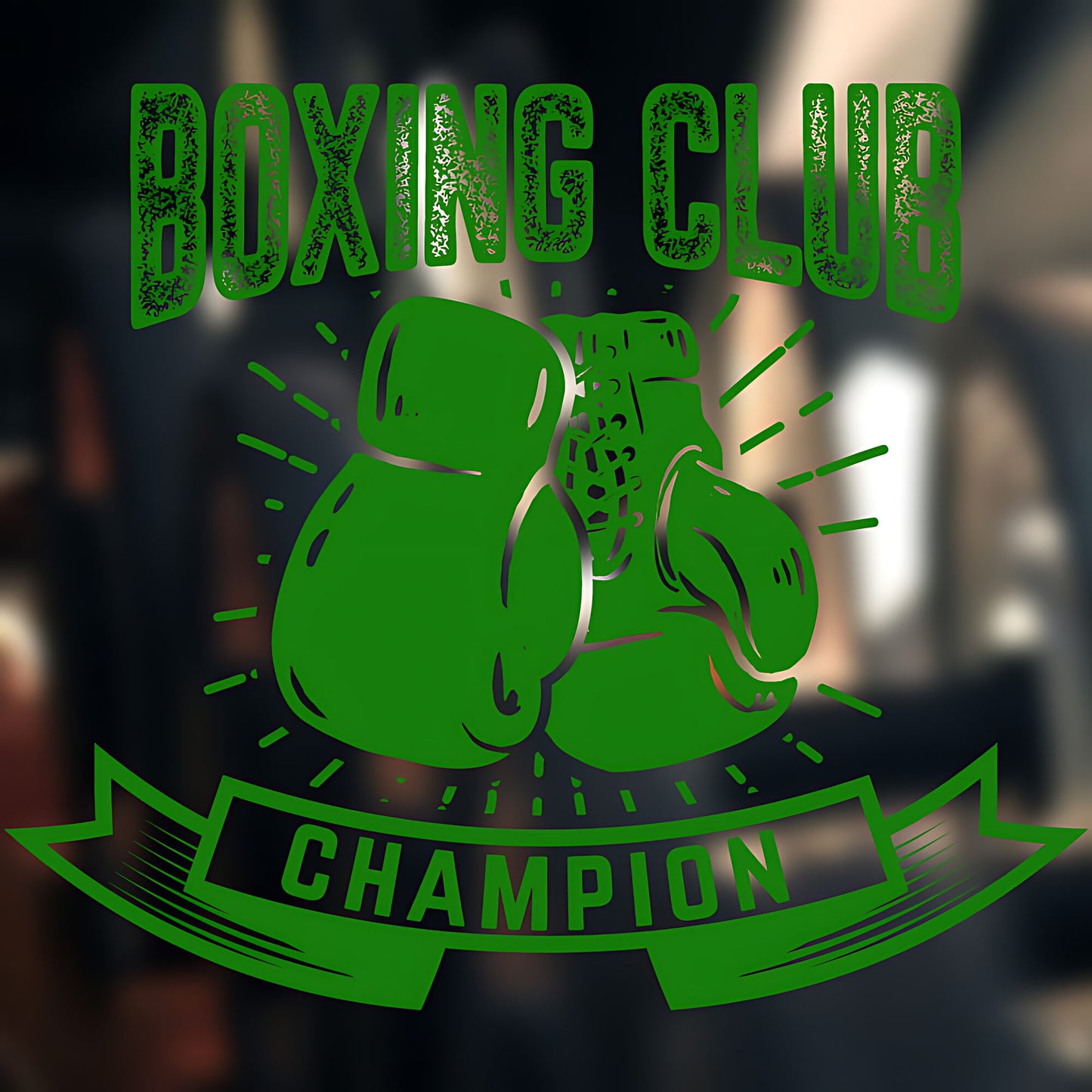 Boxing Skills Wall Sticker Gym Fitness Club Decal Art
