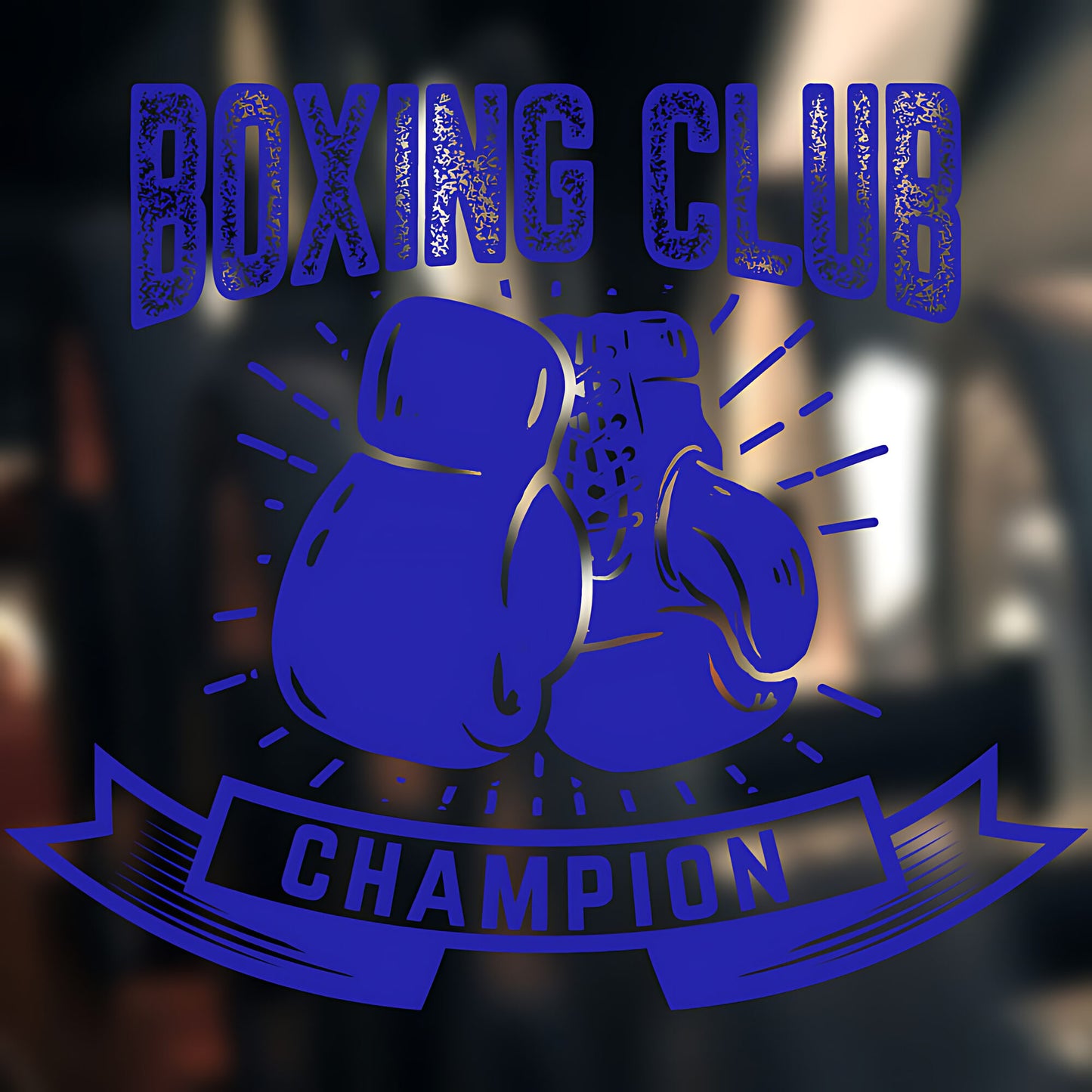 Boxing Skills Wall Sticker Gym Fitness Club Decal Art