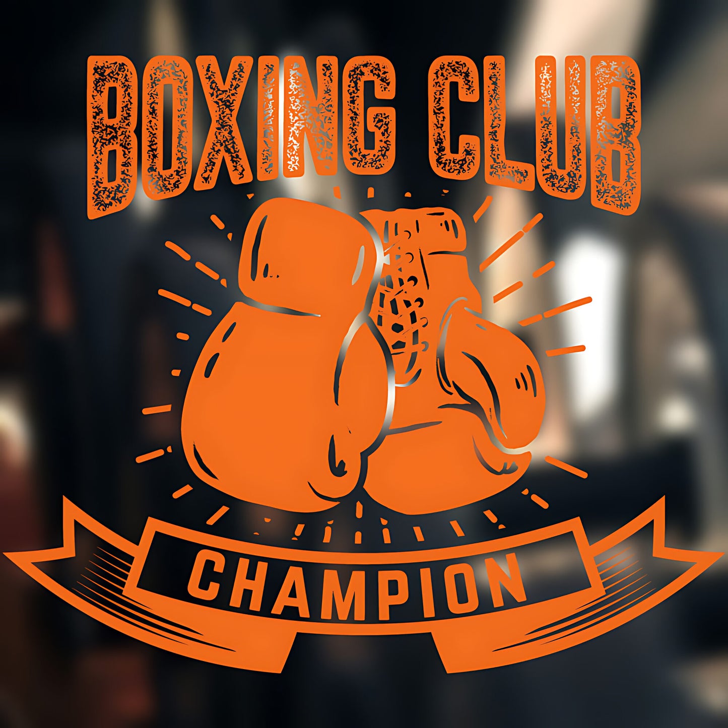 Boxing Skills Wall Sticker Gym Fitness Club Decal Art